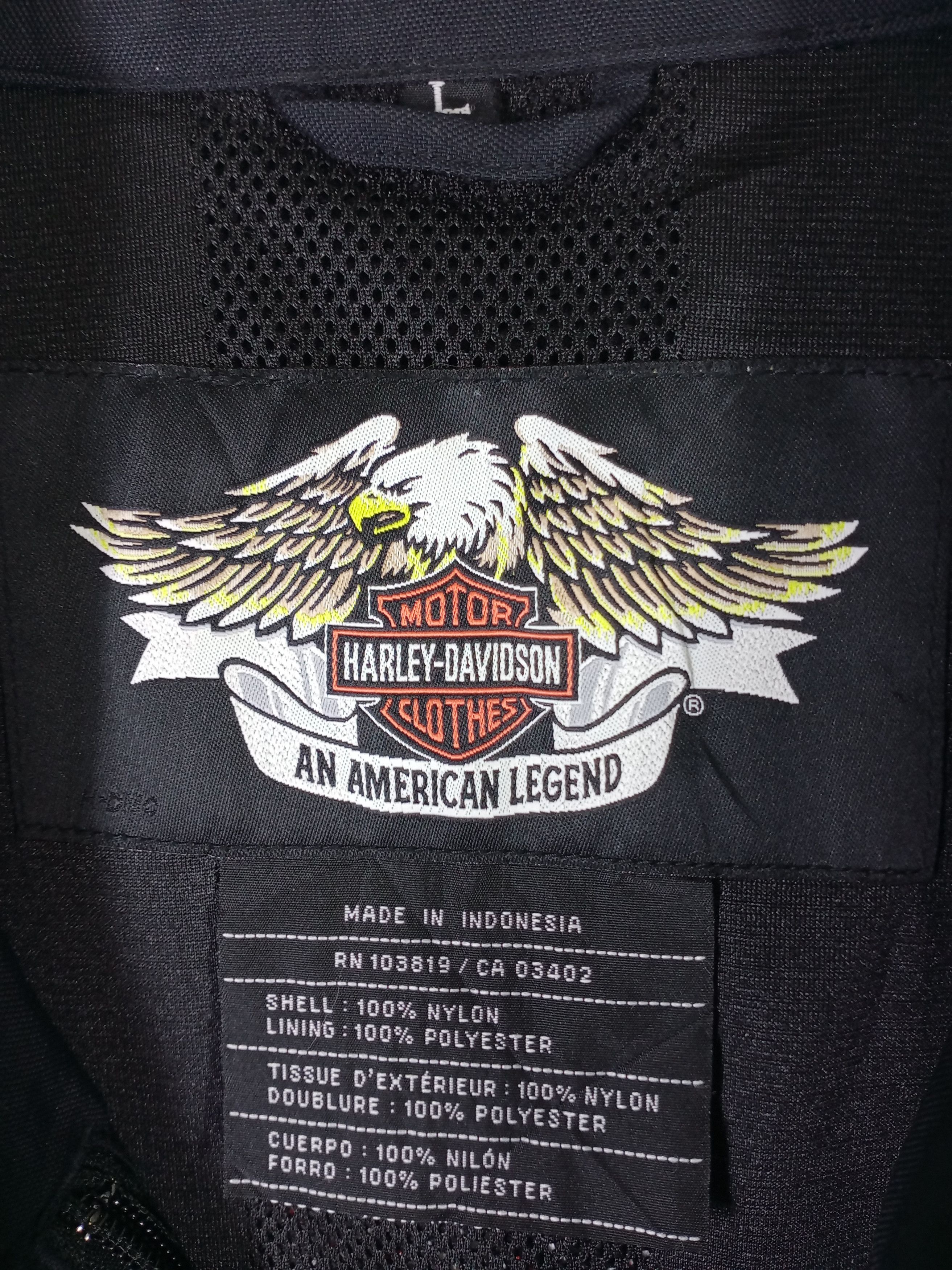 Harley Davidson Rate Vintage Harley Davidson Motorcycle Jacket Size US L / EU 52-54 / 3 - 5 Thumbnail