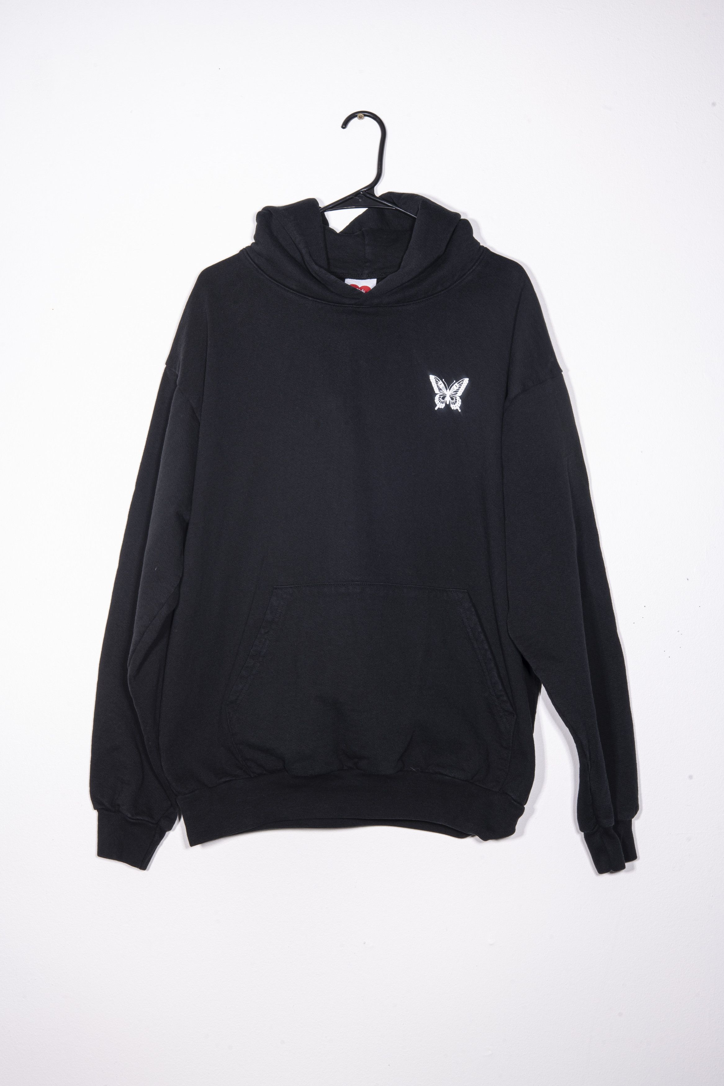 girls don't cry butterfly hoody black L | www.fleettracktz.com