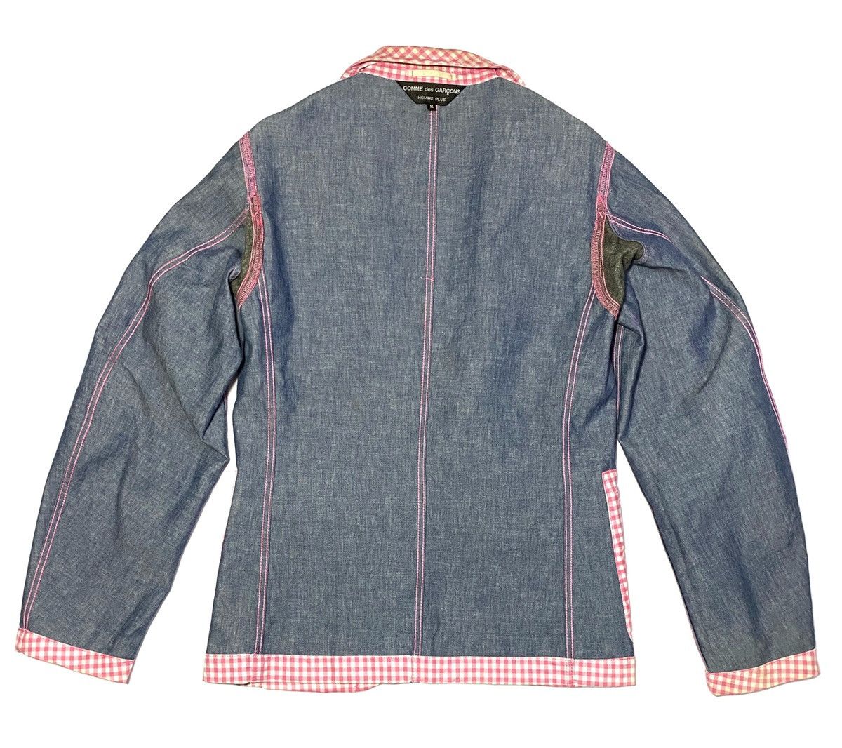 Comme des Garcons AD2004 Comme Des Garçons Checkered Reversible Jacket Size US M / EU 48-50 / 2 - 9 Thumbnail