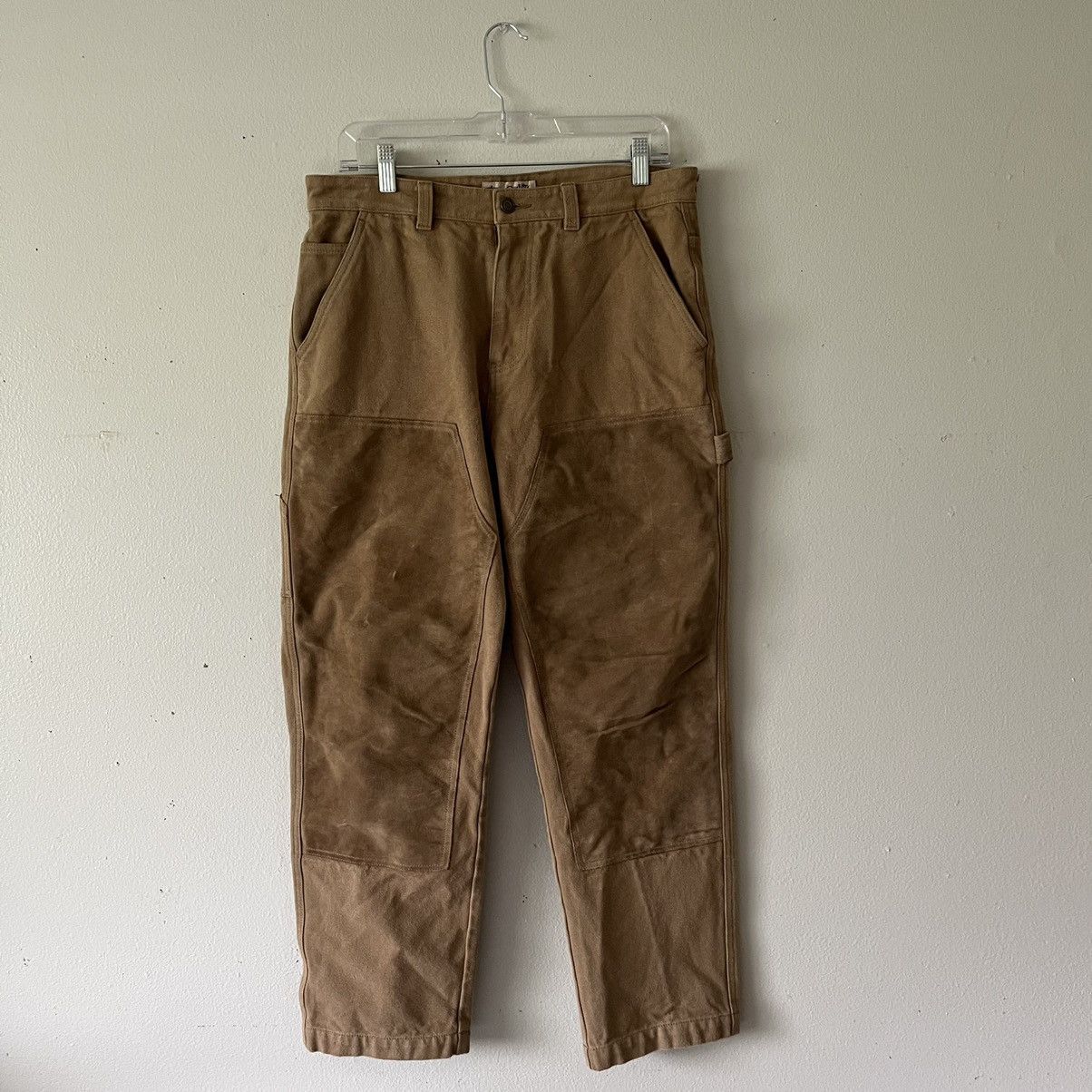 stussy leather pants