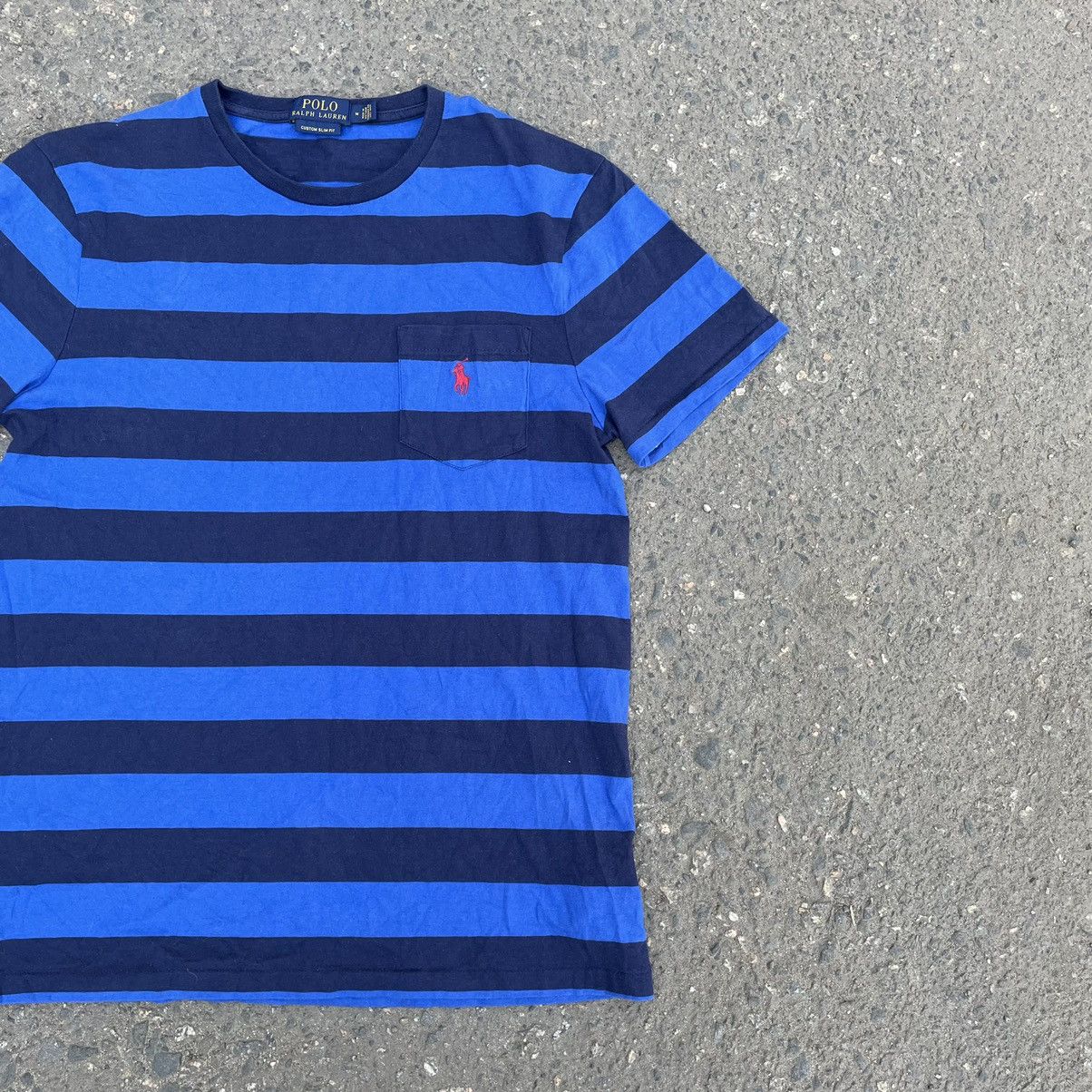 Vintage Vintage Y2K Ralph Lauren Striped Tee Preppy Streetwear M Size US M / EU 48-50 / 2 - 3 Thumbnail