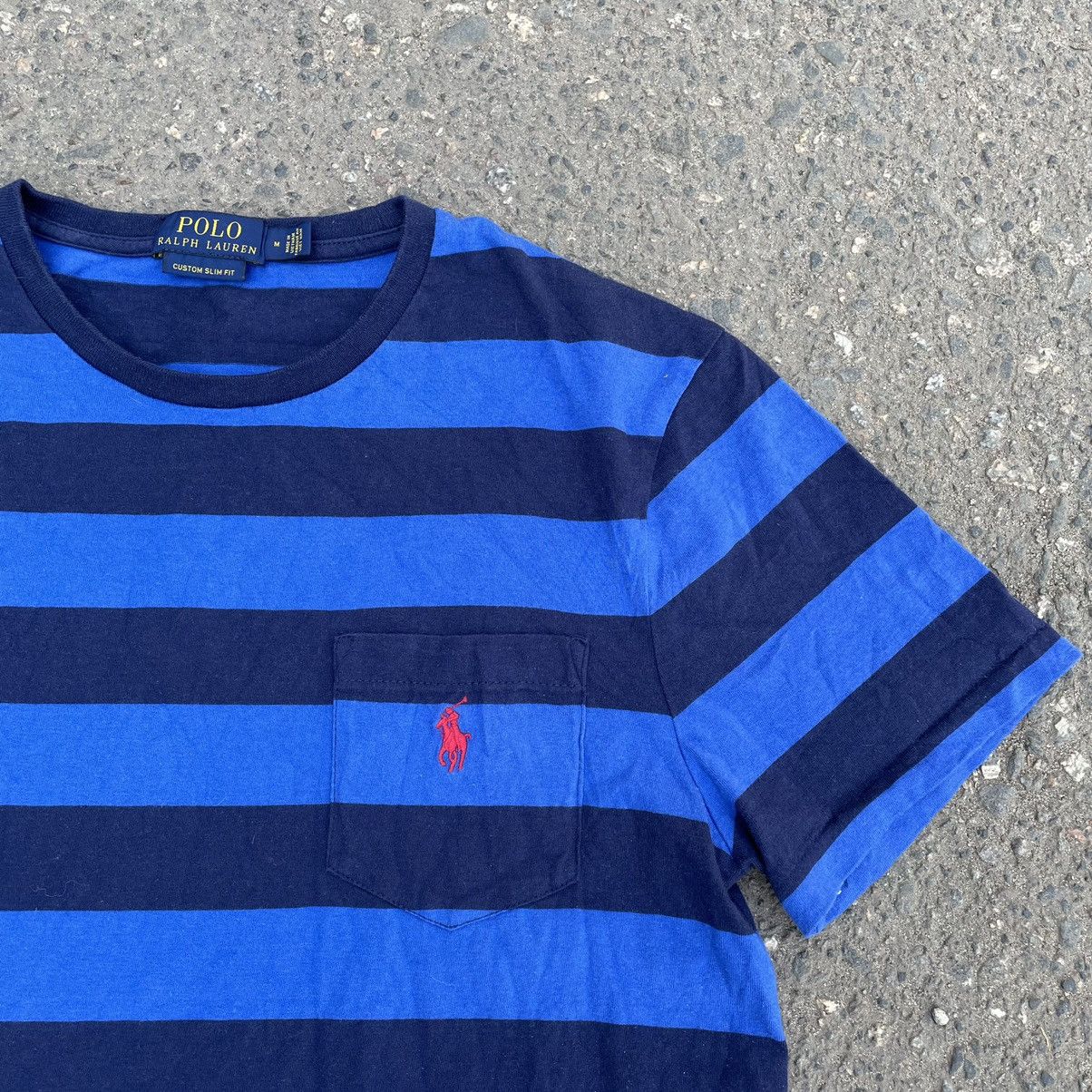 Vintage Vintage Y2K Ralph Lauren Striped Tee Preppy Streetwear M Size US M / EU 48-50 / 2 - 4 Thumbnail