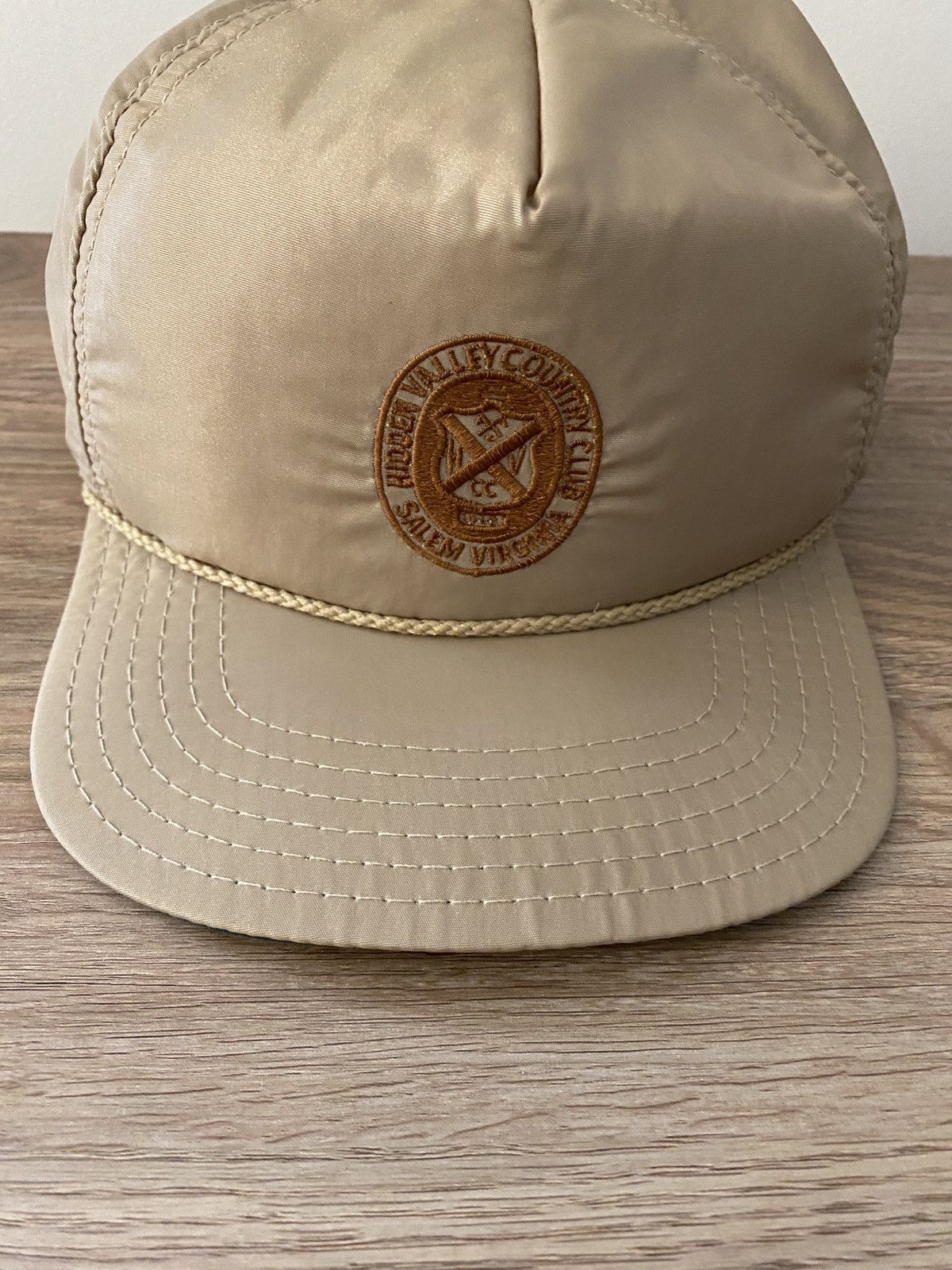Vintage Vintage 90’s Country Club Virginia Nylon Snap Back Hat Cap Size ONE SIZE - 3 Thumbnail