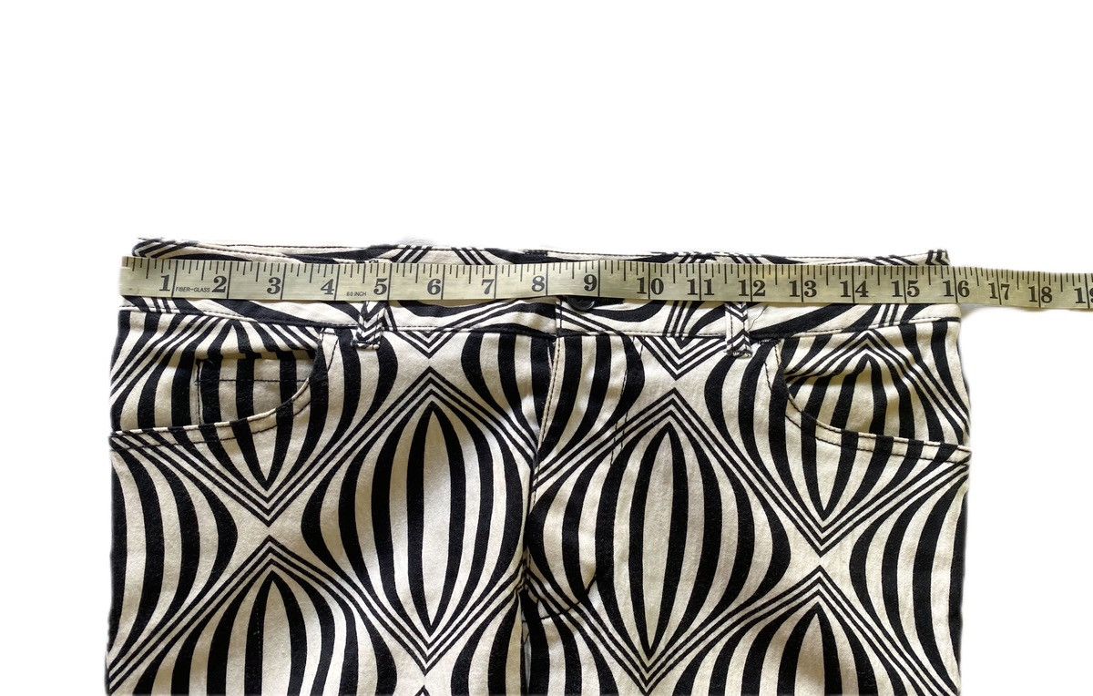 Katharine Hamnett London Katherine Hamnett Psychedelic Design Flare Pants Size US 31 - 5 Thumbnail