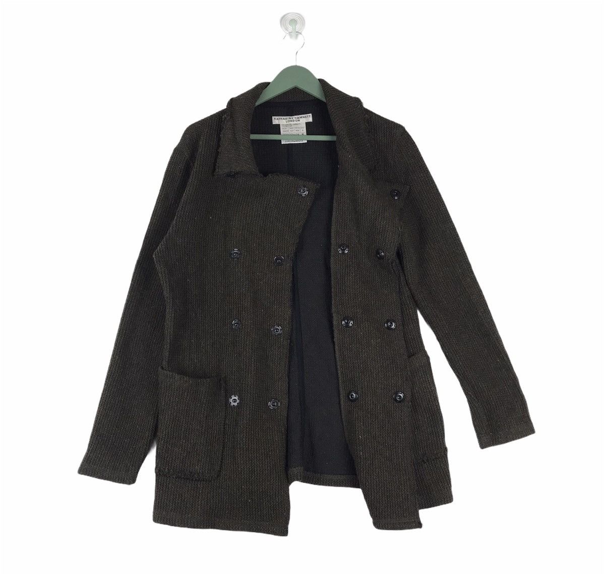 Vintage Vtg 90s Katharine Hamnett double button jacket Size US M / EU 48-50 / 2 - 1 Thumbnail