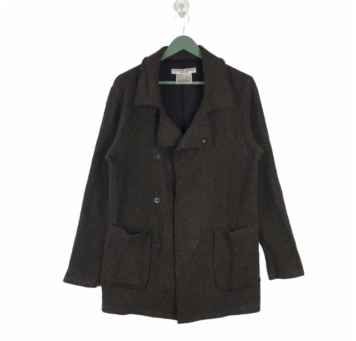 Vintage Vtg 90s Katharine Hamnett double button jacket Size US M / EU 48-50 / 2 - 2 Thumbnail