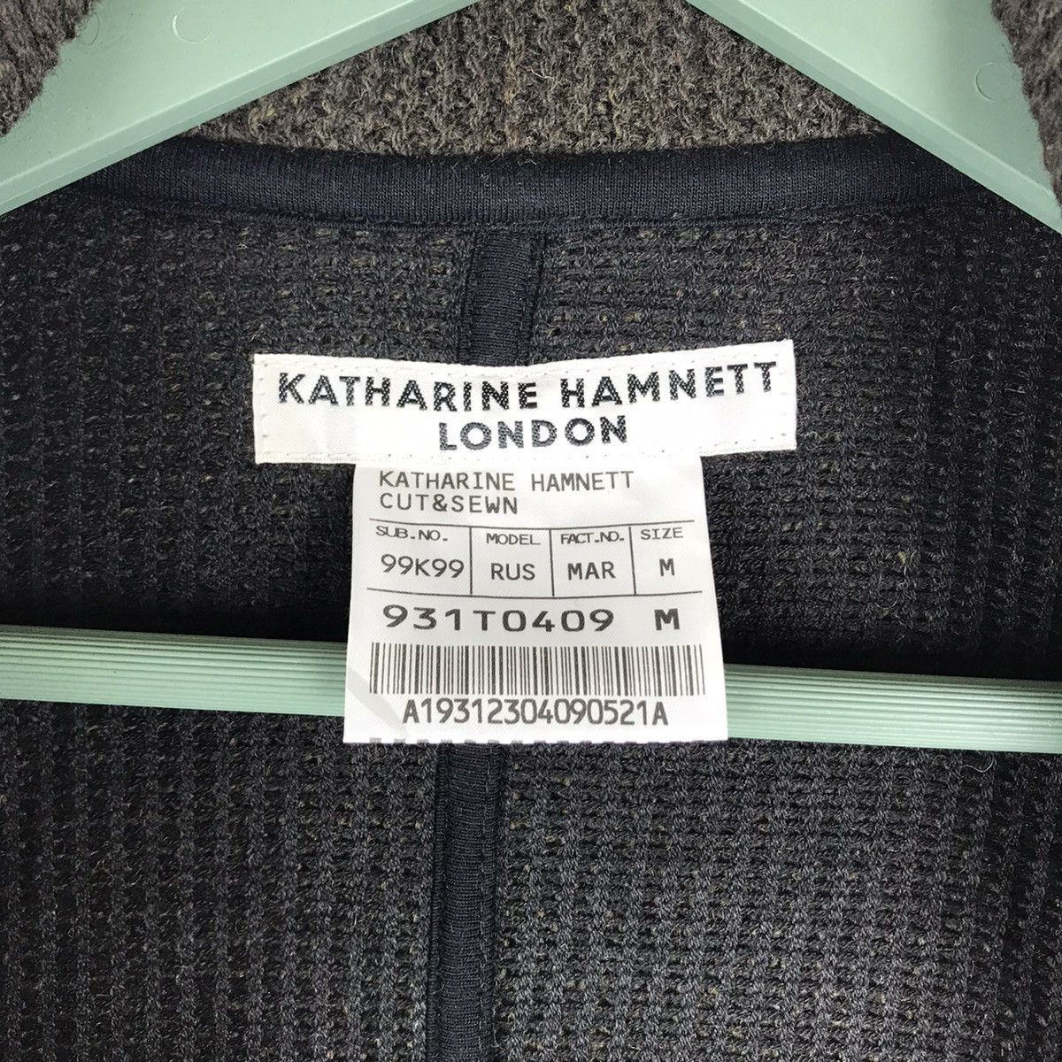 Vintage Vtg 90s Katharine Hamnett double button jacket Size US M / EU 48-50 / 2 - 5 Thumbnail
