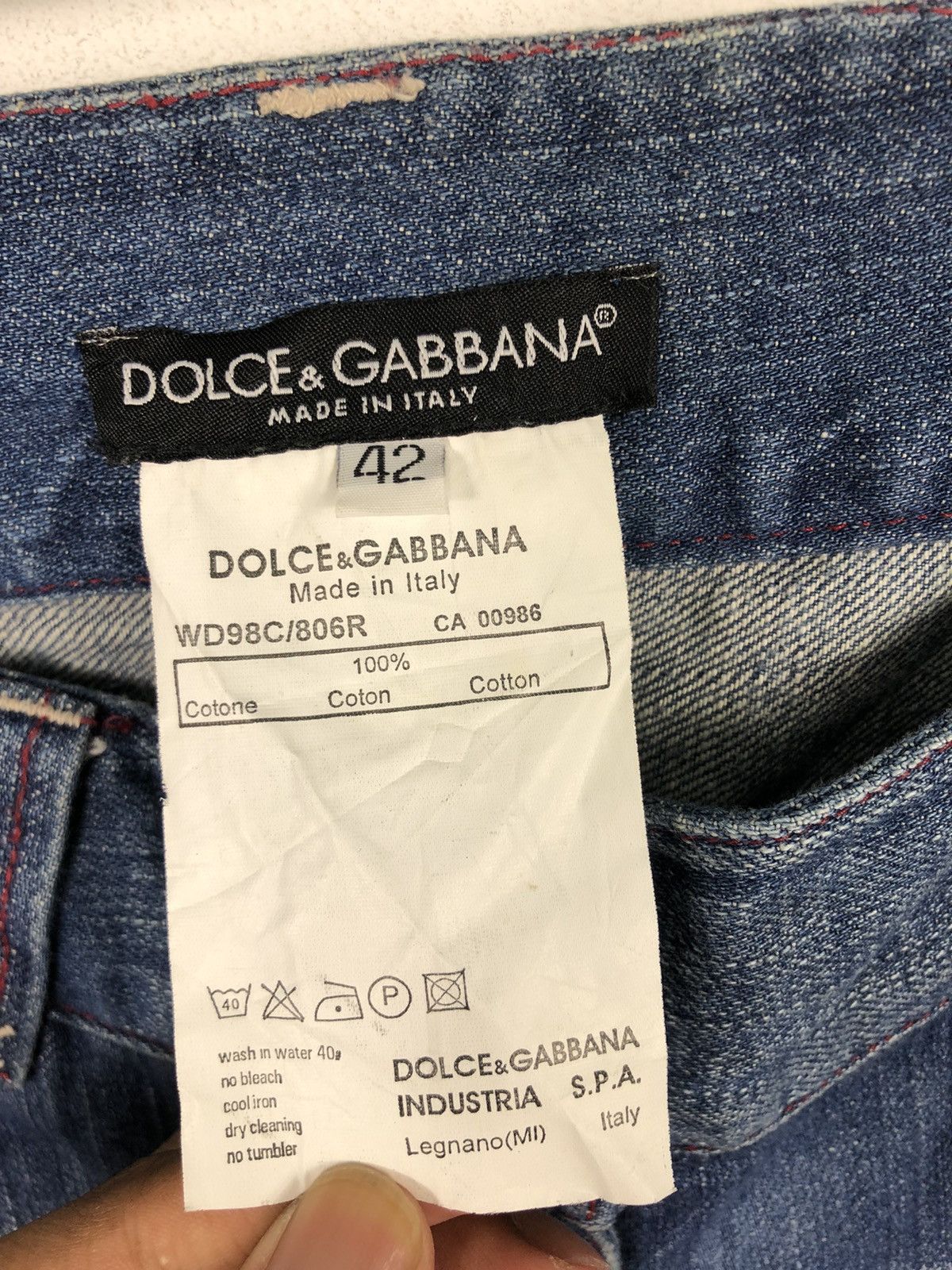 Dolce & Gabbana Dolce & Gabbana Jeans Size US 32 / EU 48 - 6 Thumbnail