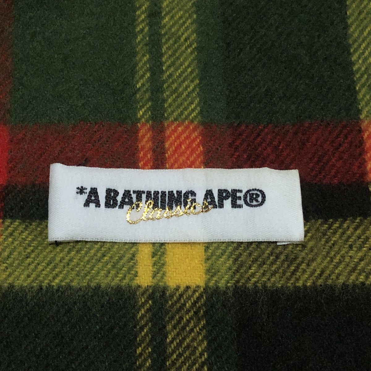 Bape Xmas Bape Check Scarf (2008) Size ONE SIZE - 5 Thumbnail