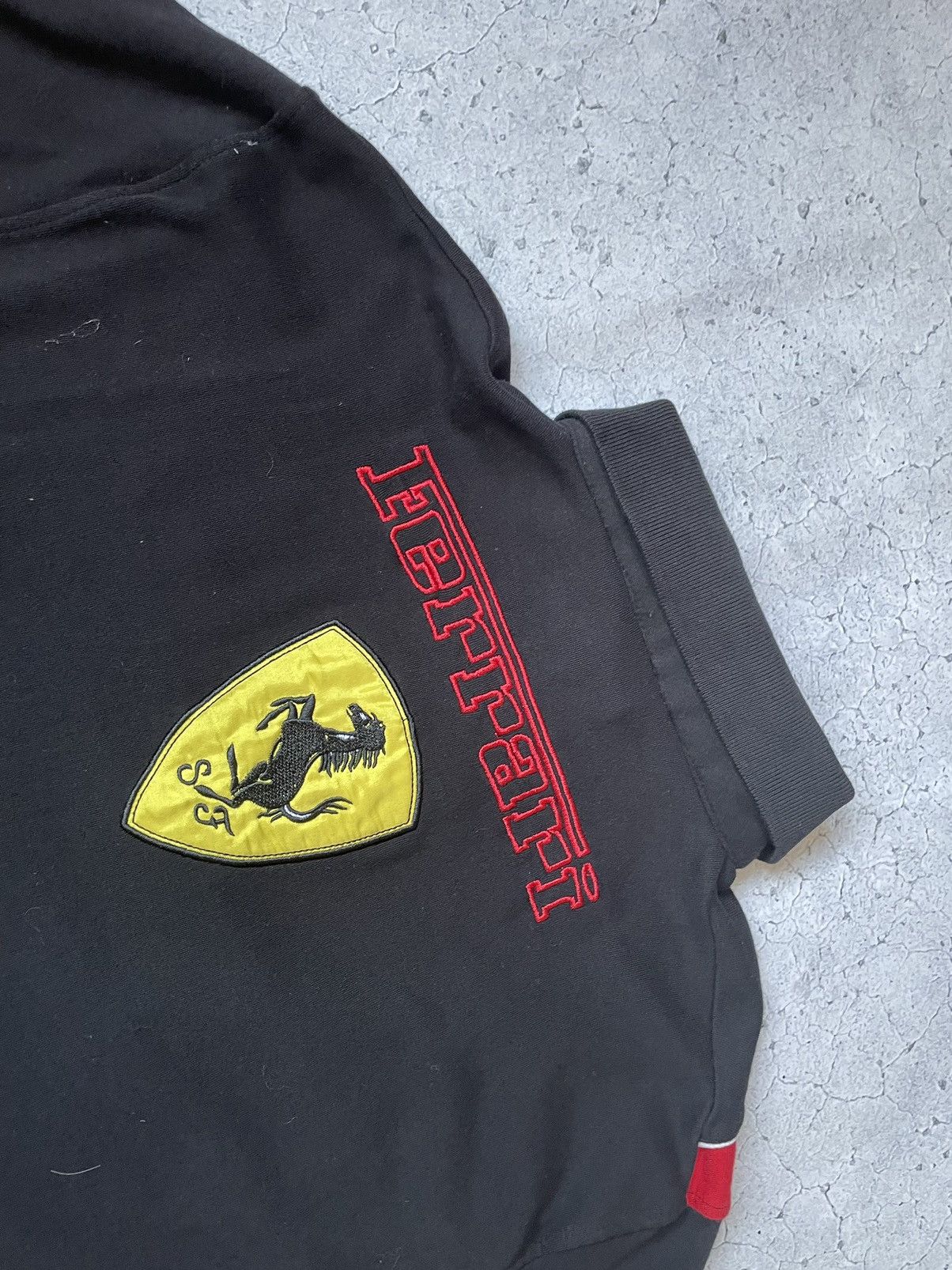 Ferrari × NASCAR Polo Ferrari T-shirt with large logo Size US L / EU 52-54 / 3 - 15 Thumbnail