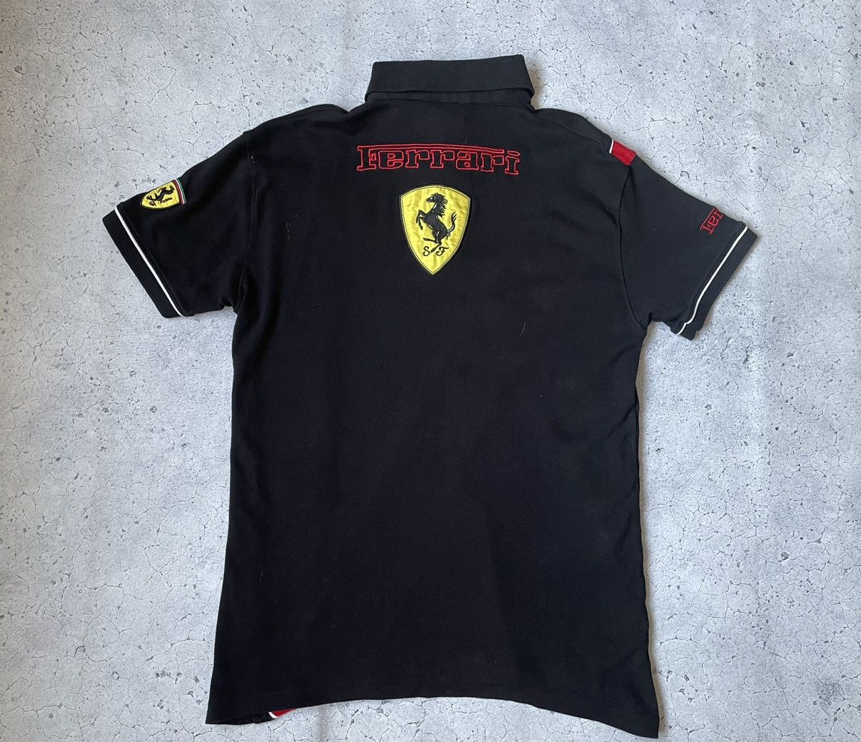 Ferrari × NASCAR Polo Ferrari T-shirt with large logo Size US L / EU 52-54 / 3 - 2 Thumbnail
