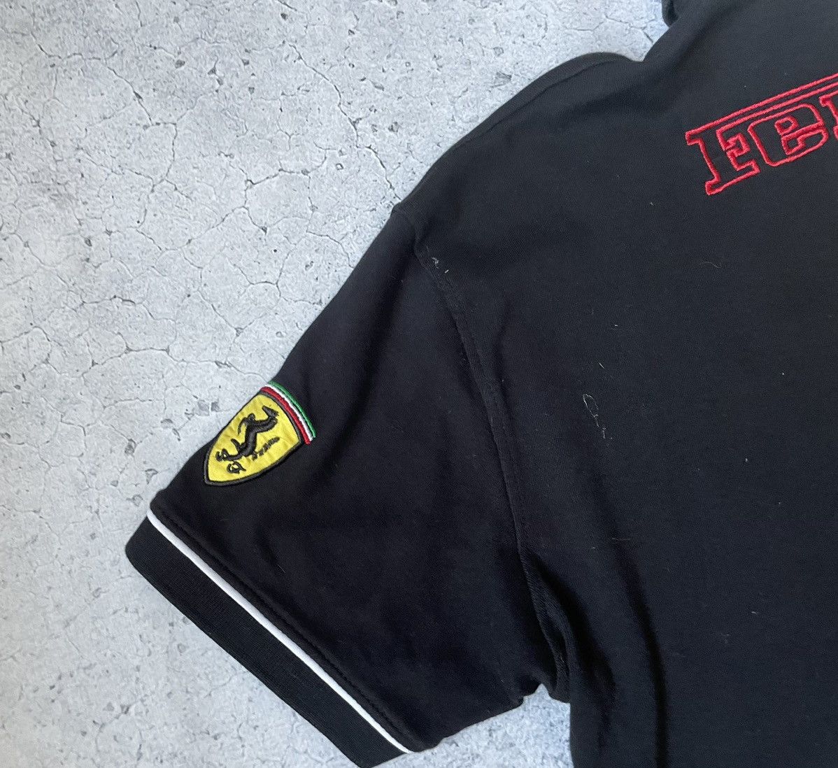 Ferrari × NASCAR Polo Ferrari T-shirt with large logo Size US L / EU 52-54 / 3 - 14 Thumbnail