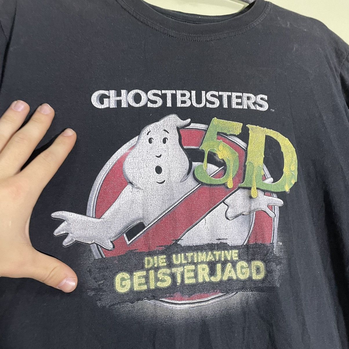 Vintage Vintage Y2K Ghostbusters Graphic Tee Sun Faded Streetwear L Size US L / EU 52-54 / 3 - 5 Thumbnail
