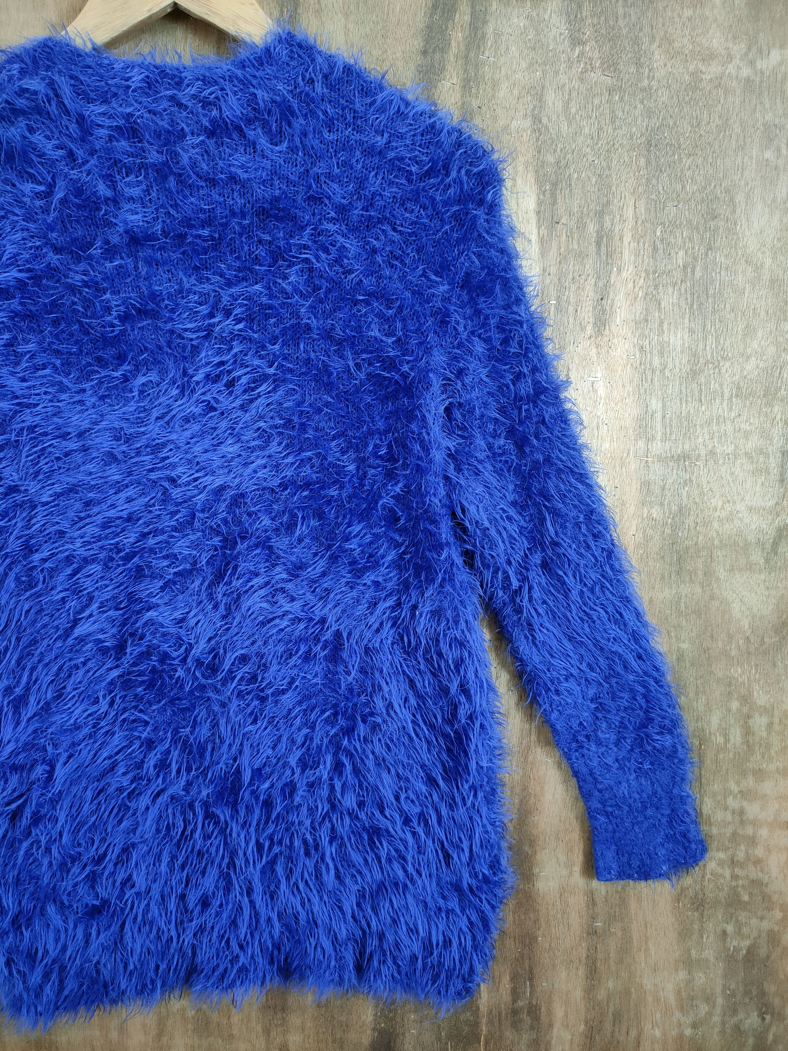 Homespun Knitwear Nice Claup By Jamie shaggy soft fur mohair knitted #46-931DL Size US M / EU 48-50 / 2 - 10 Thumbnail