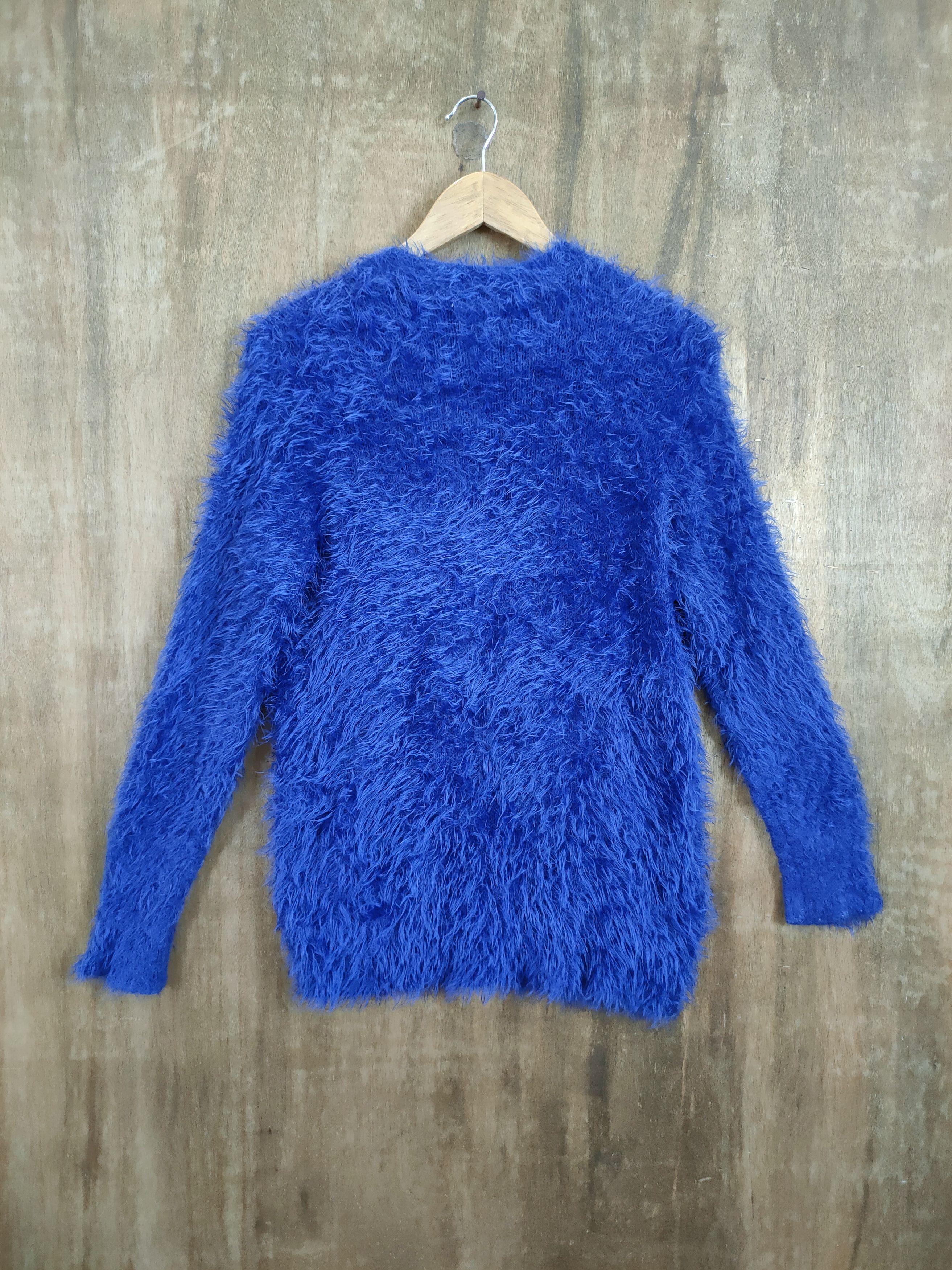 Homespun Knitwear Nice Claup By Jamie shaggy soft fur mohair knitted #46-931DL Size US M / EU 48-50 / 2 - 8 Thumbnail