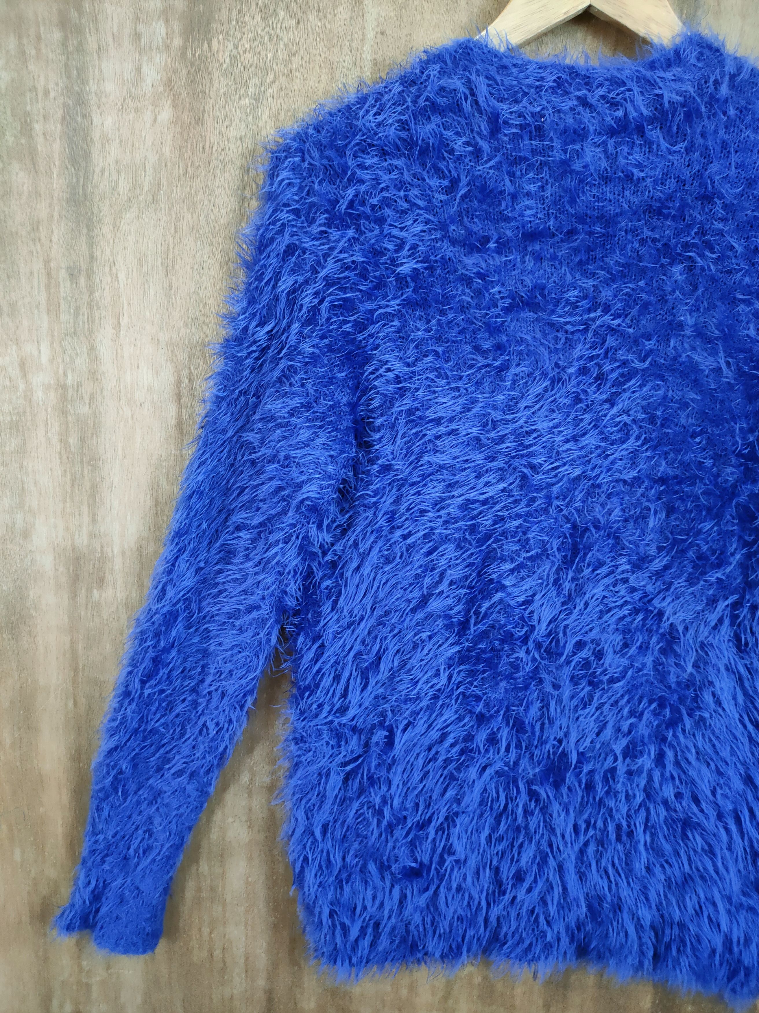 Homespun Knitwear Nice Claup By Jamie shaggy soft fur mohair knitted #46-931DL Size US M / EU 48-50 / 2 - 9 Thumbnail