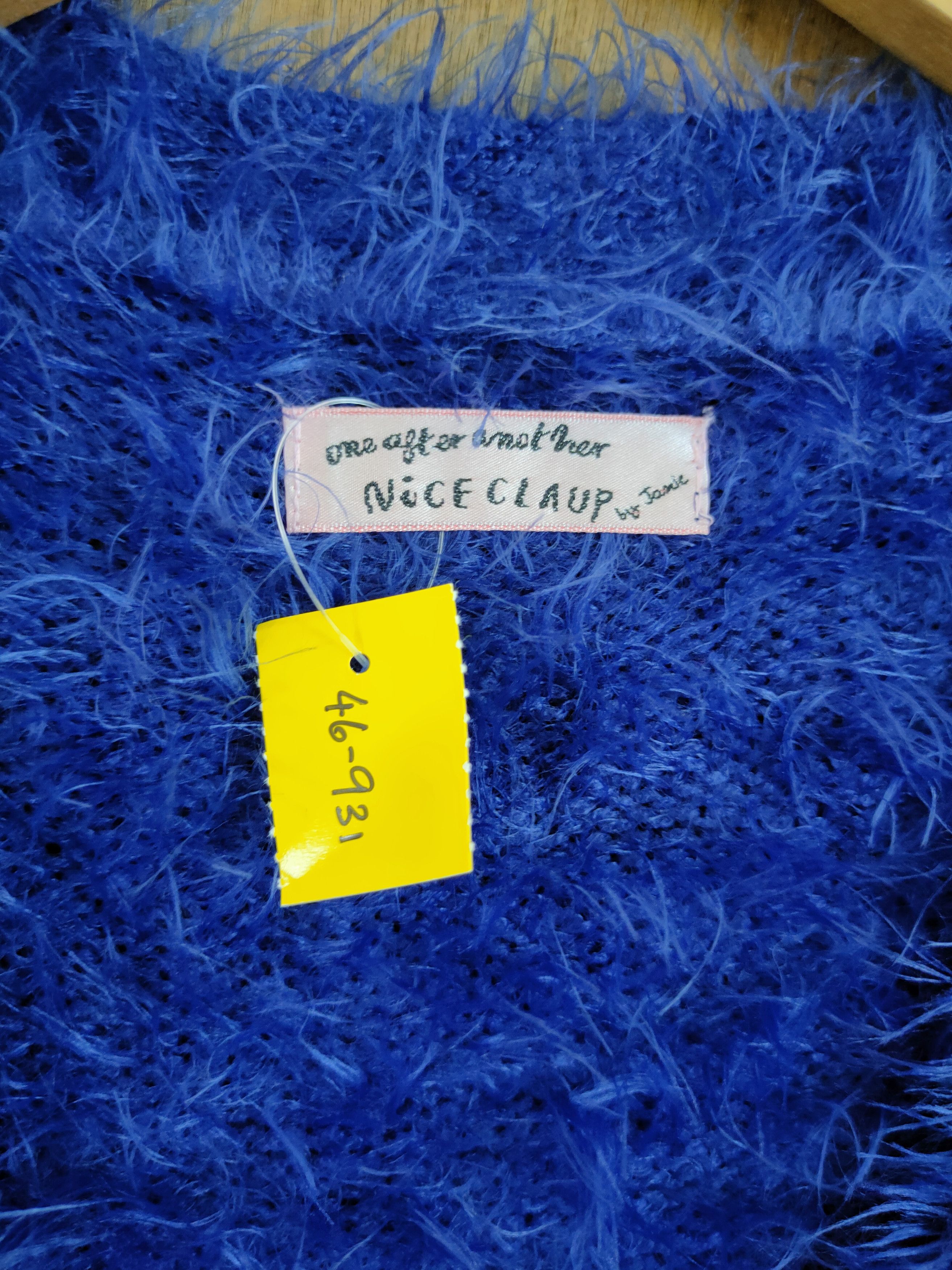 Homespun Knitwear Nice Claup By Jamie shaggy soft fur mohair knitted #46-931DL Size US M / EU 48-50 / 2 - 5 Thumbnail