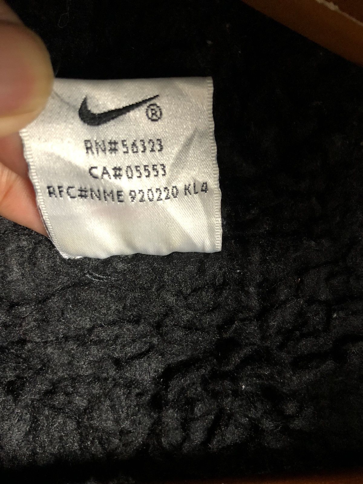 Nike Vintage 90s Nike Big Swoosh Hooded Jacket Size US XL / EU 56 / 4 - 7 Thumbnail
