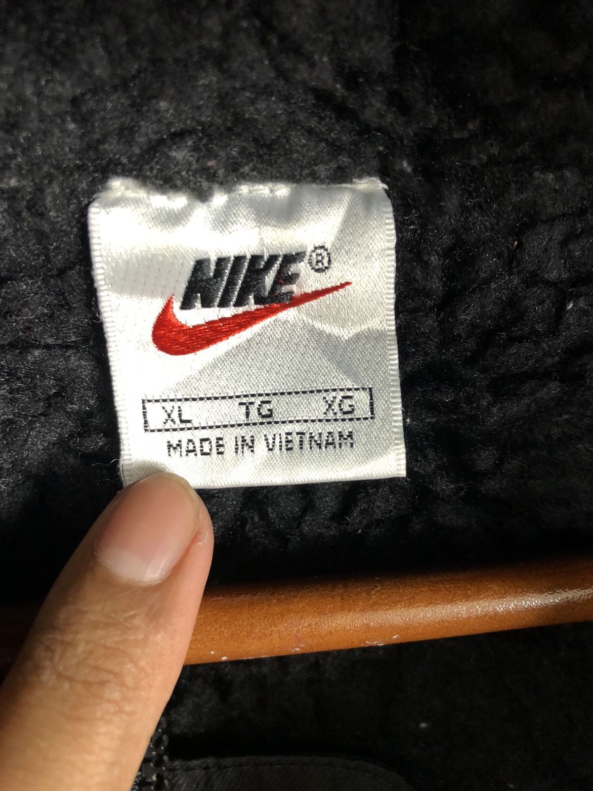 Nike Vintage 90s Nike Big Swoosh Hooded Jacket Size US XL / EU 56 / 4 - 6 Thumbnail