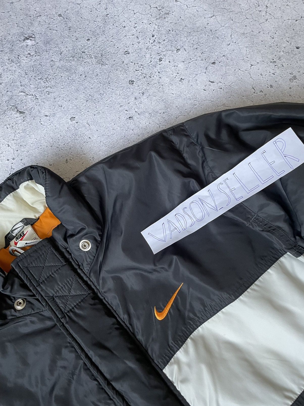 Nike × Vintage Down jacket Nike Vintage 90s Big Logo Big swoosh Size Xl Size US XL / EU 56 / 4 - 9 Thumbnail