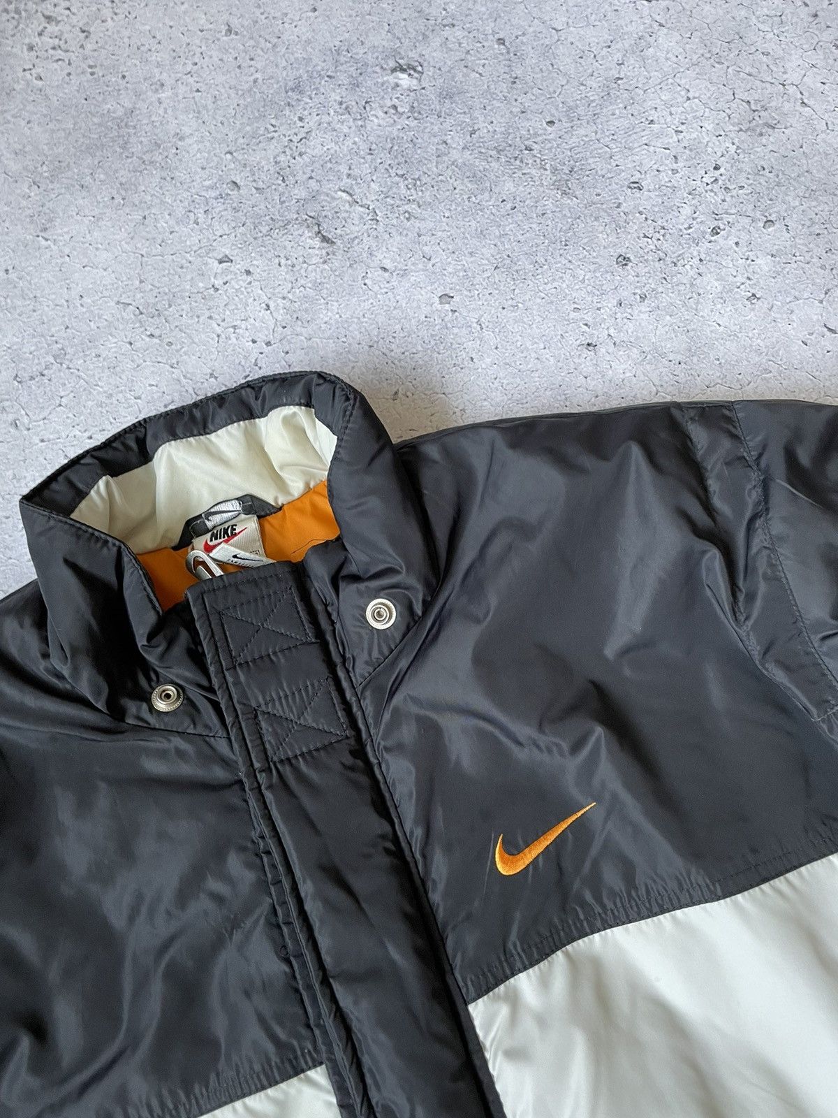 Nike × Vintage Down jacket Nike Vintage 90s Big Logo Big swoosh Size Xl Size US XL / EU 56 / 4 - 8 Thumbnail