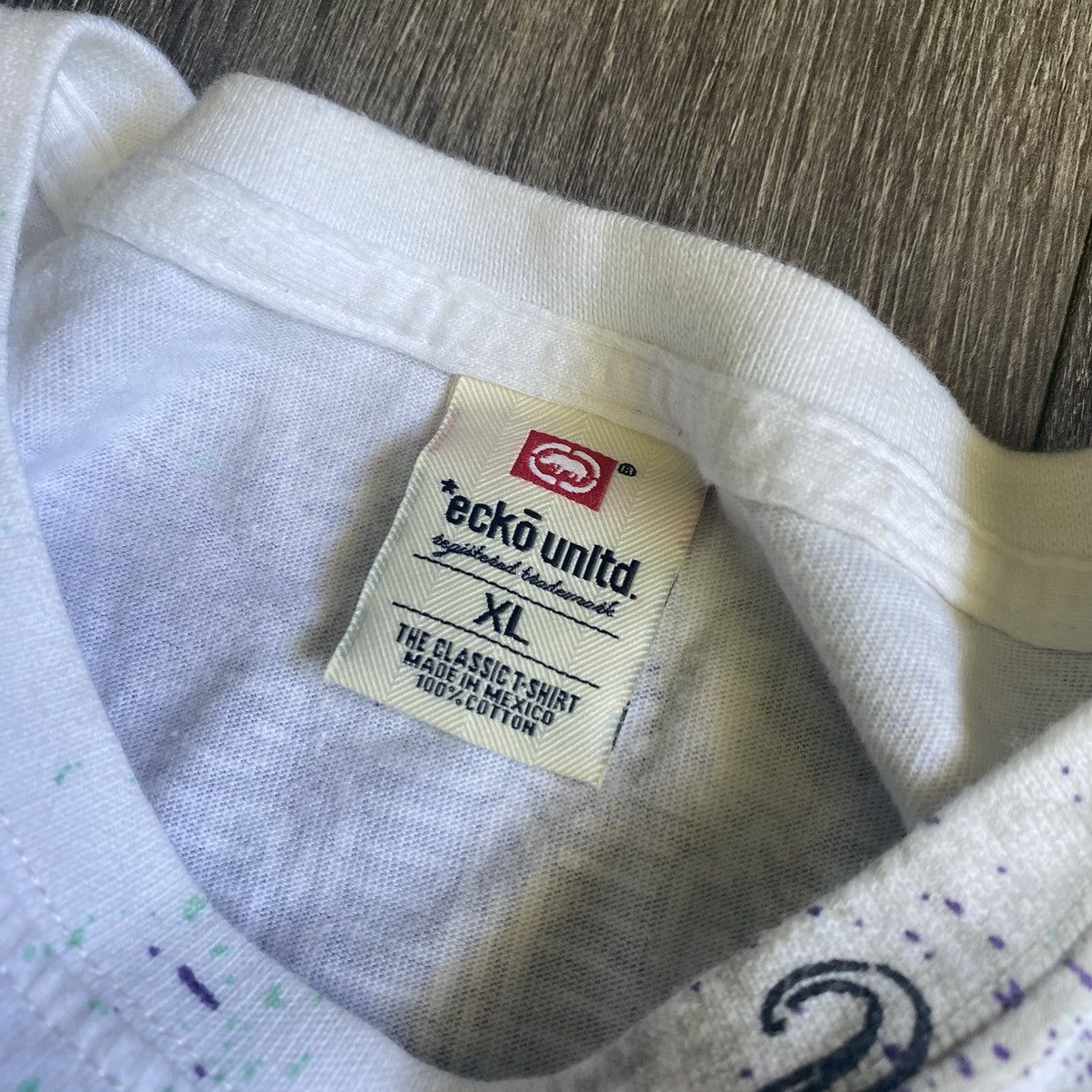Ecko Unltd. Vintage Y2K Ecko Unlimited Spray Paint Graffiti Graphic Tee Size US XL / EU 56 / 4 - 6 Thumbnail