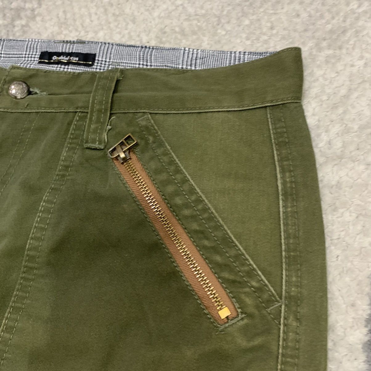 Japanese Brand × Seditionaries DOUBLEFOCUS 90s BAGGY MULTIPOCKET ZIPPER UTILITY CARGO PANT Size US 32 / EU 48 - 10 Thumbnail
