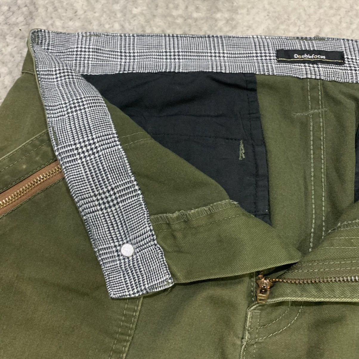 Japanese Brand × Seditionaries DOUBLEFOCUS 90s BAGGY MULTIPOCKET ZIPPER UTILITY CARGO PANT Size US 32 / EU 48 - 17 Thumbnail
