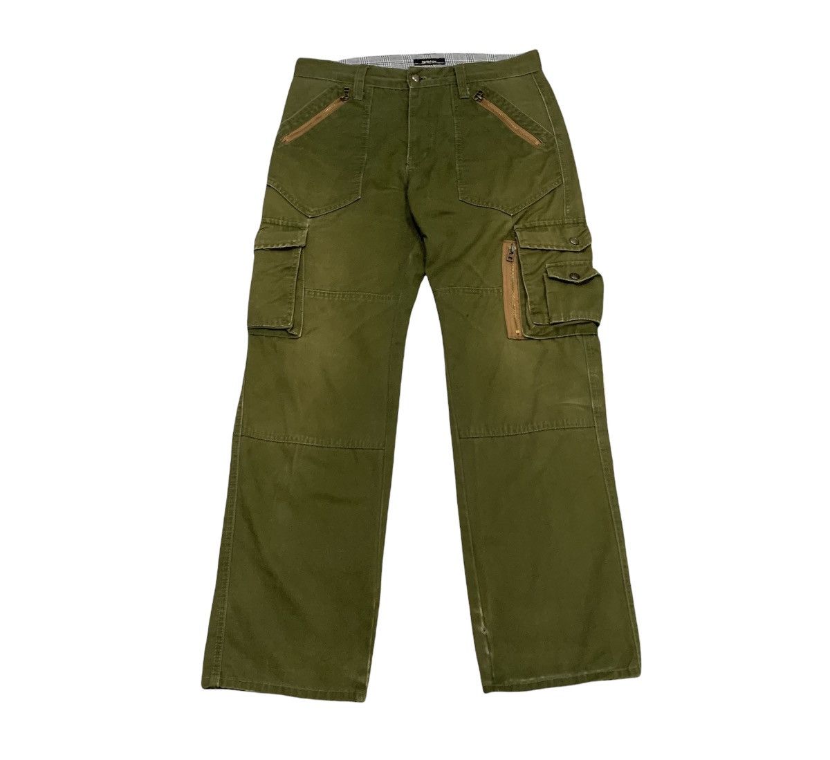 Japanese Brand × Seditionaries DOUBLEFOCUS 90s BAGGY MULTIPOCKET ZIPPER UTILITY CARGO PANT Size US 32 / EU 48 - 1 Thumbnail