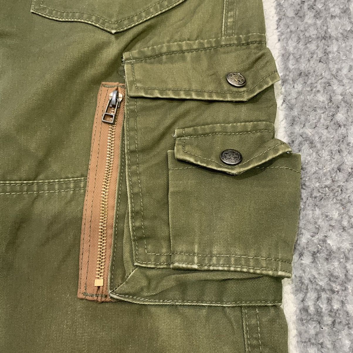 Japanese Brand × Seditionaries DOUBLEFOCUS 90s BAGGY MULTIPOCKET ZIPPER UTILITY CARGO PANT Size US 32 / EU 48 - 8 Thumbnail