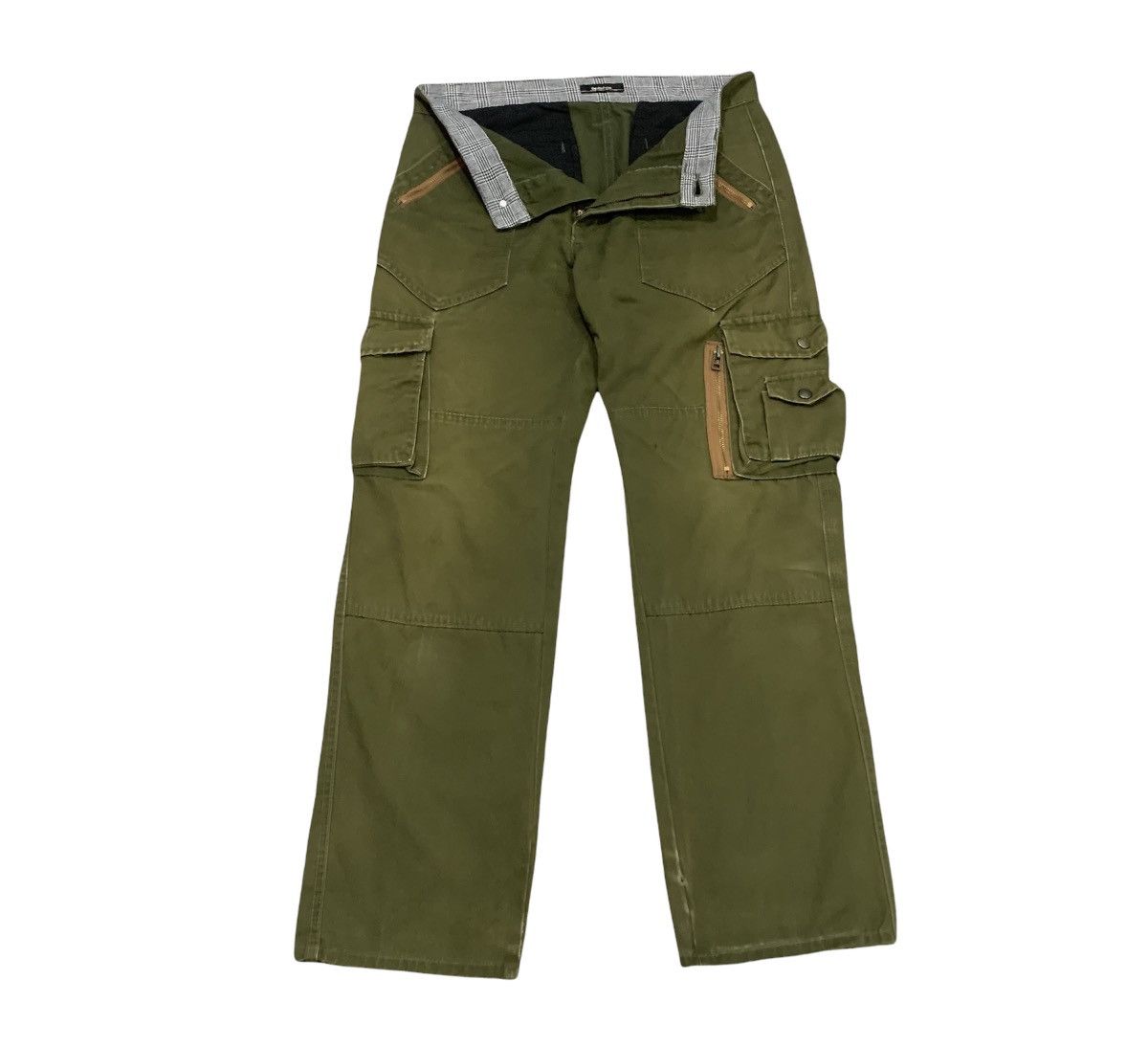 Japanese Brand × Seditionaries DOUBLEFOCUS 90s BAGGY MULTIPOCKET ZIPPER UTILITY CARGO PANT Size US 32 / EU 48 - 3 Thumbnail