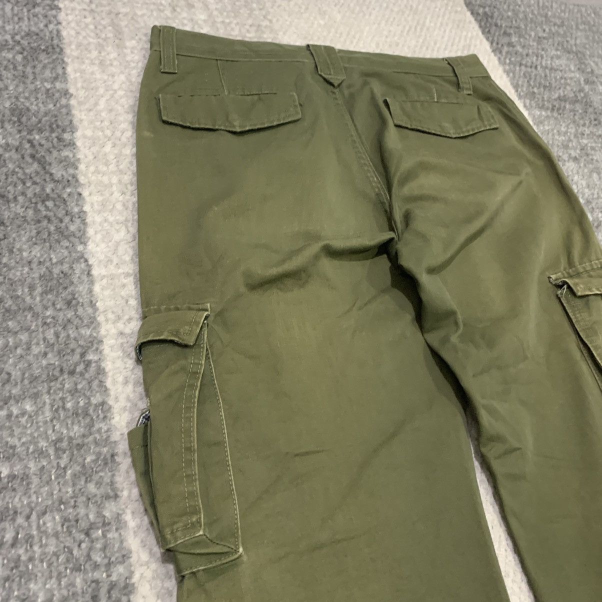 Japanese Brand × Seditionaries DOUBLEFOCUS 90s BAGGY MULTIPOCKET ZIPPER UTILITY CARGO PANT Size US 32 / EU 48 - 14 Thumbnail