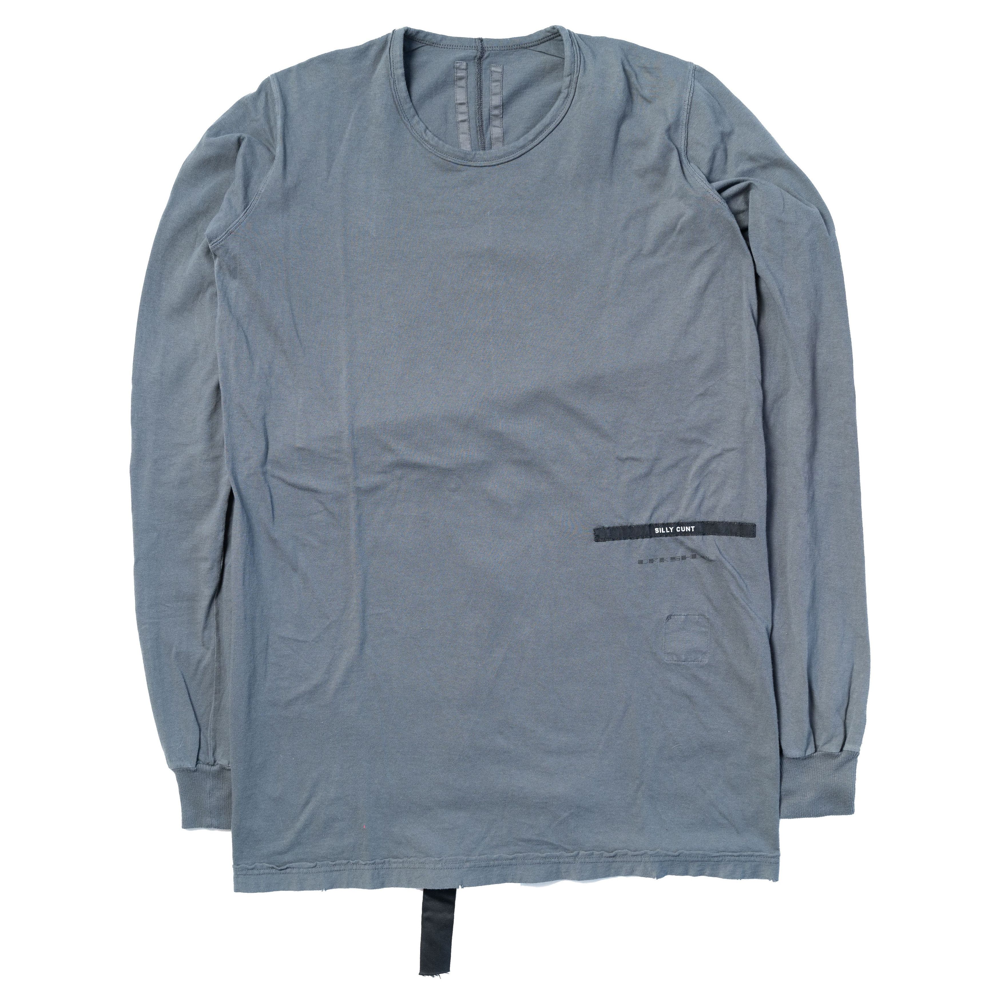 Rick Owens × Rick Owens Drkshdw DRKSHDW 00s ‘Silly Cunt’ Long Sleeve Tee Size US XS / EU 42 / 0 - 1 Thumbnail