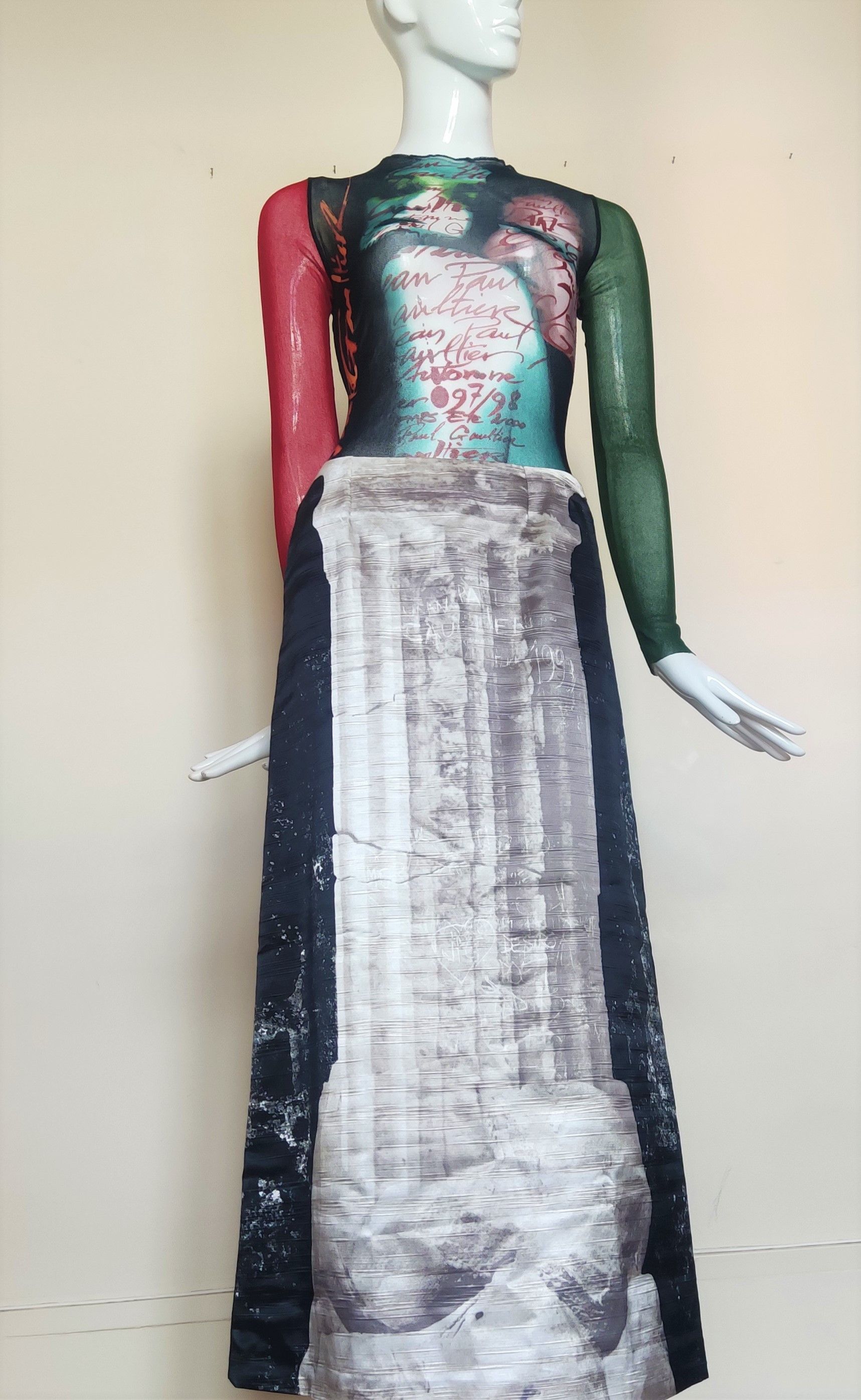 Jean Paul Gaultier Jean Paul Gaultier Kiss Mesh Transparent Top T-shirt Tee Size M / US 6-8 / IT 42-44 - 7 Thumbnail