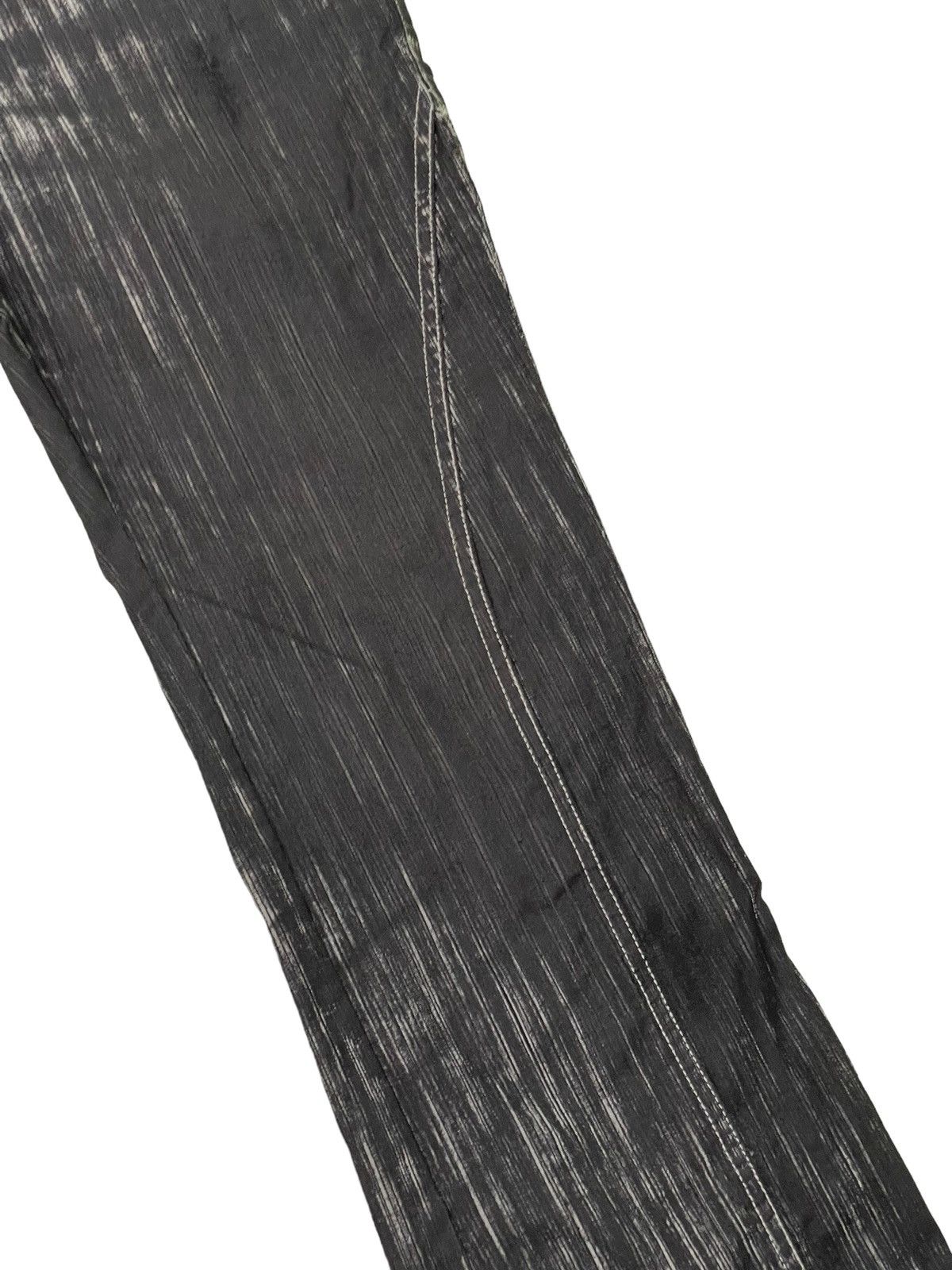 Japanese Brand Flare Jeans Semantic Design Stretch Acid Wash Boot Cut 14🟦 Size US 29 - 7 Thumbnail
