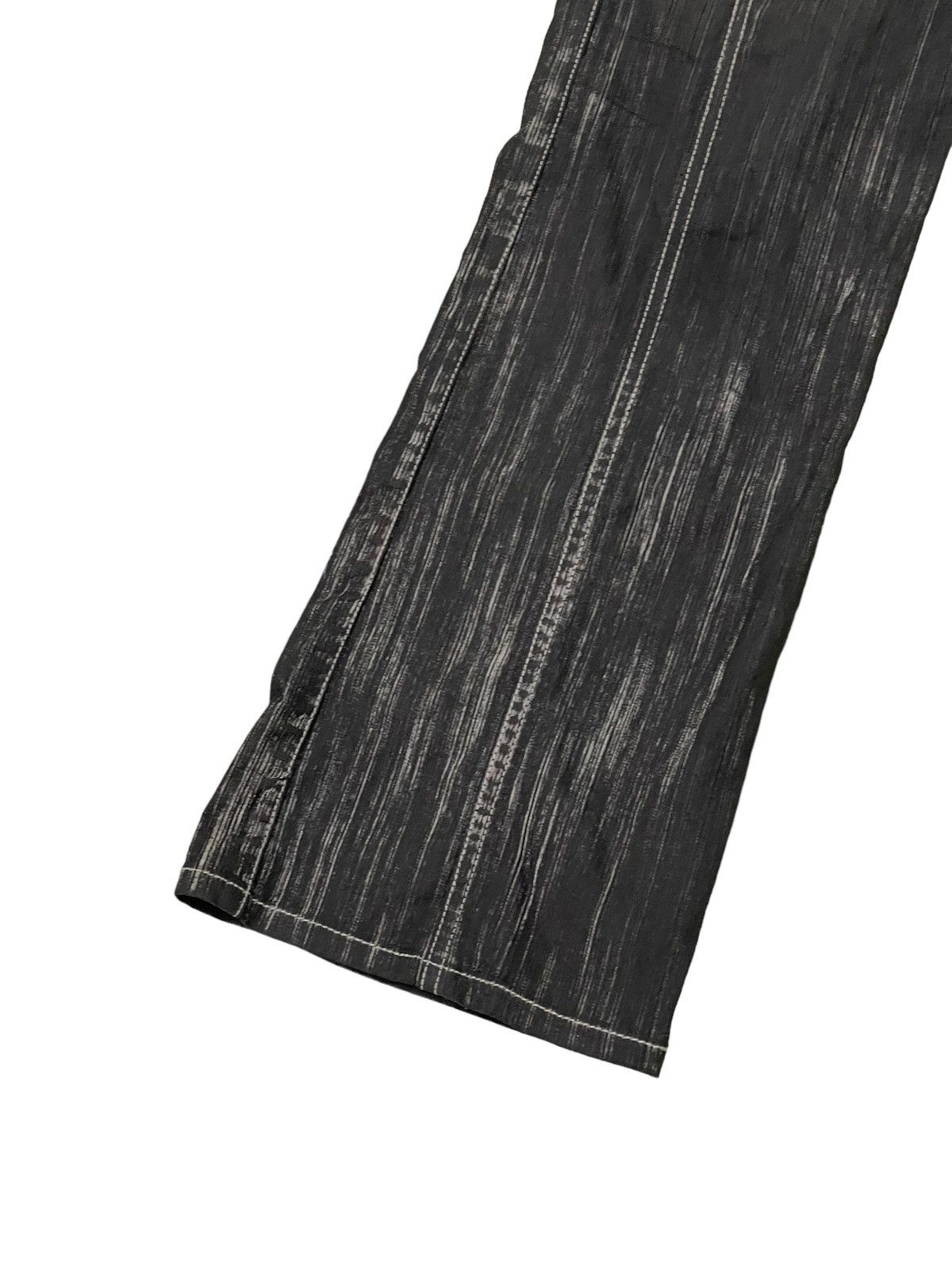 Japanese Brand Flare Jeans Semantic Design Stretch Acid Wash Boot Cut 14🟦 Size US 29 - 5 Thumbnail