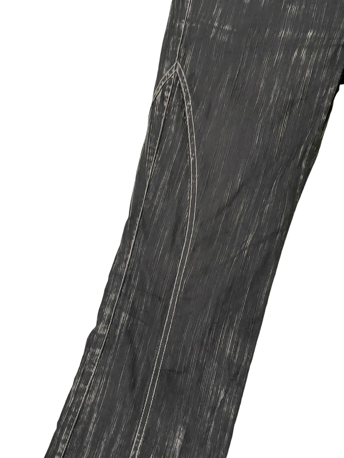 Japanese Brand Flare Jeans Semantic Design Stretch Acid Wash Boot Cut 14🟦 Size US 29 - 6 Thumbnail