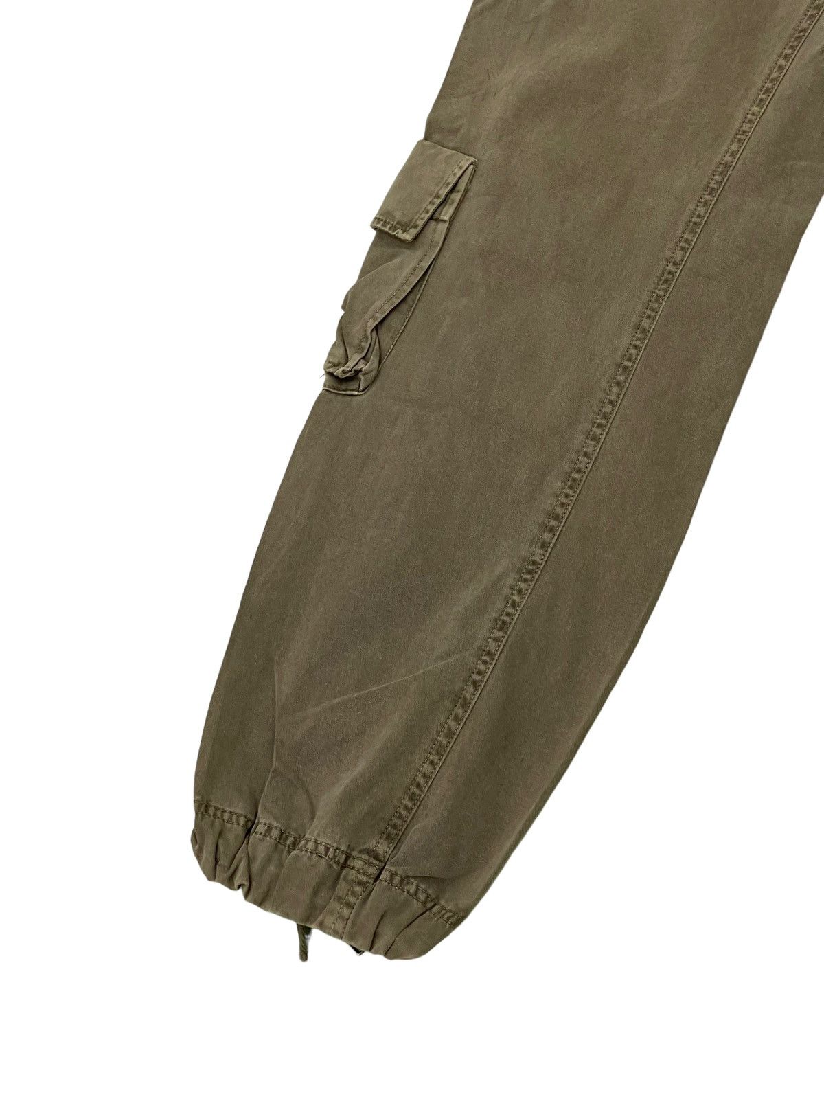 Japanese Brand Multipockets Cargo Wide Pant Soljah Faded Military 15🟦 Size US 32 / EU 48 - 14 Thumbnail