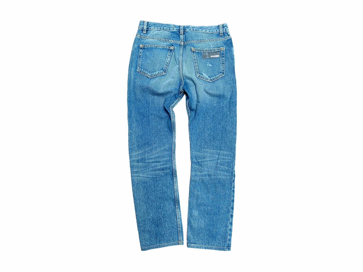 Roberto Cavalli Roberto Cavalli Embroidery Pattern Washed Denim Size US 31 - 2 Thumbnail