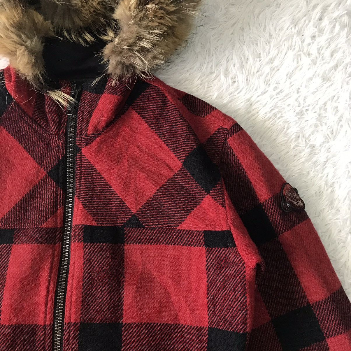 Harris Tweed Harris Tweed Lowrider Wool Jacket Hairy/Fur Like Hoodie Size US M / EU 48-50 / 2 - 5 Thumbnail