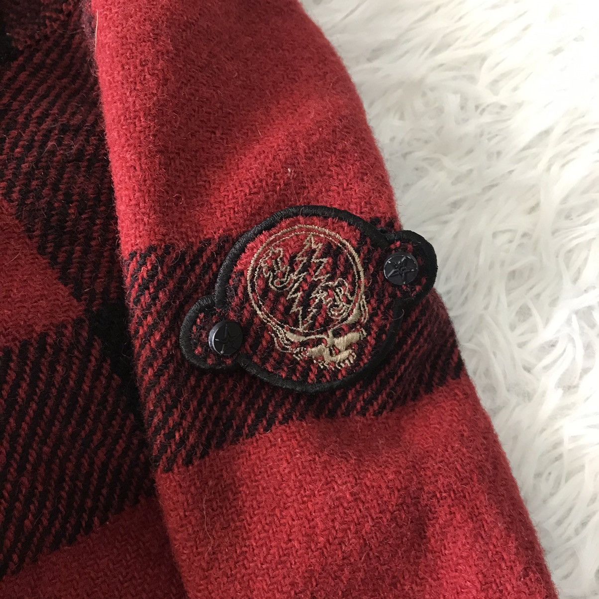 Harris Tweed Harris Tweed Lowrider Wool Jacket Hairy/Fur Like Hoodie Size US M / EU 48-50 / 2 - 8 Thumbnail