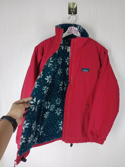 L.L. Bean Vintage L.L.Bean Warm-Up Jacket Size US L / EU 52-54 / 3 - 3 Thumbnail
