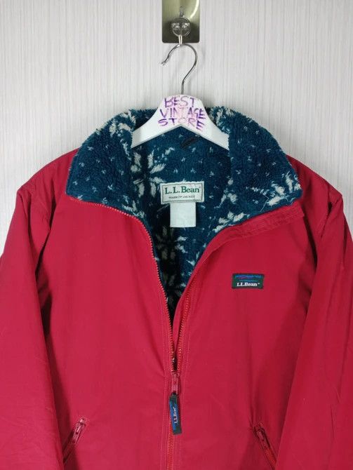 L.L. Bean Vintage L.L.Bean Warm-Up Jacket Size US L / EU 52-54 / 3 - 2 Thumbnail
