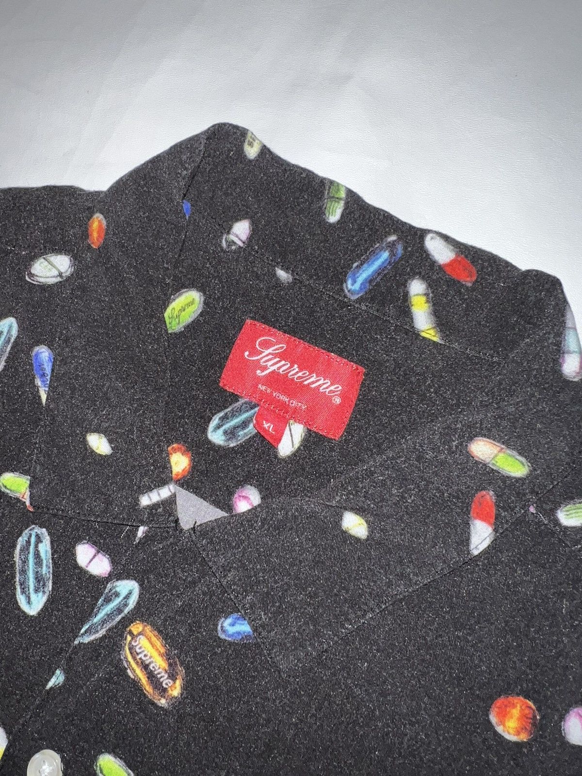 Supreme Supreme Pills Rayon Shirt Size US XL / EU 56 / 4 - 3 Thumbnail