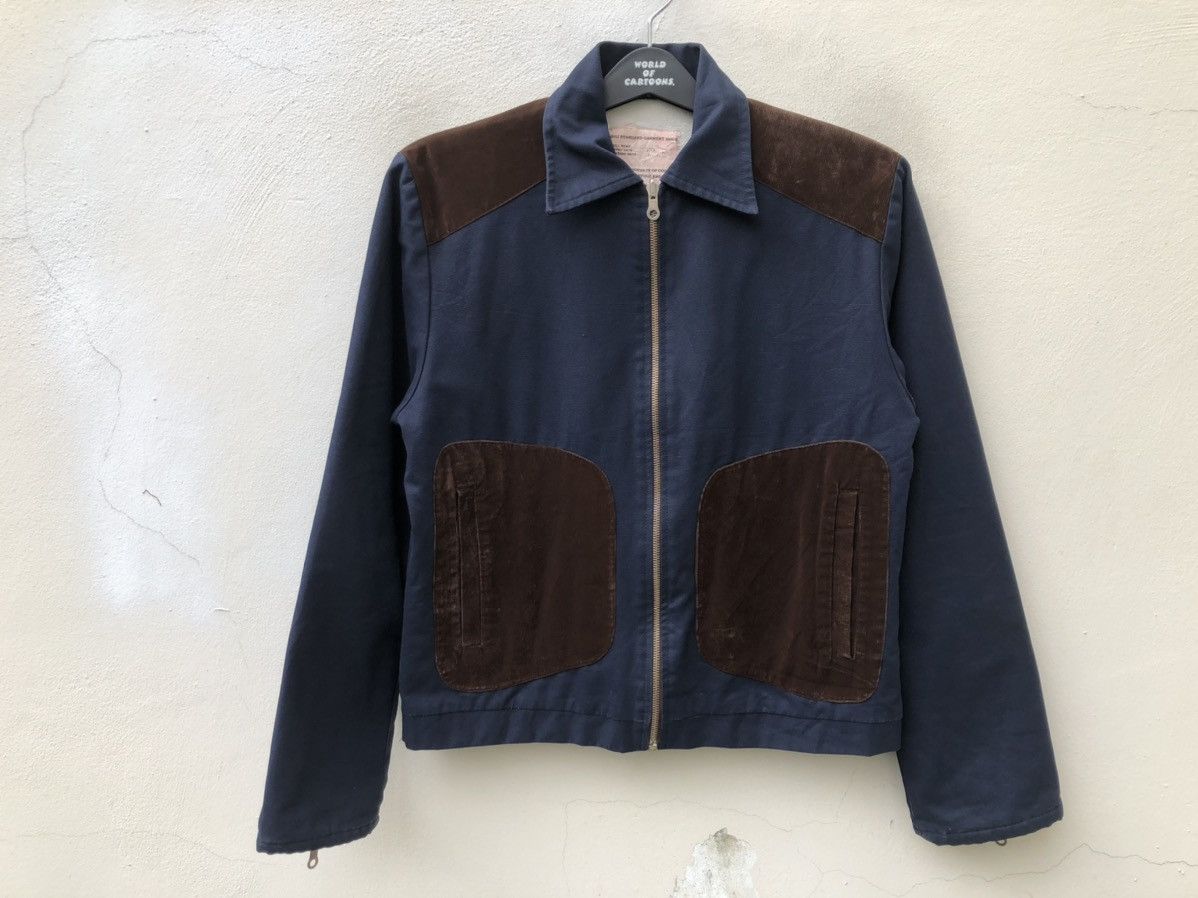 Vintage IGGI Standard Garments England Hybrid Rockabilly Zip Jacket Size US S / EU 44-46 / 1 - 3 Thumbnail