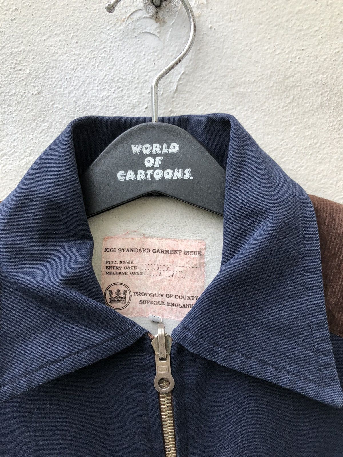Vintage IGGI Standard Garments England Hybrid Rockabilly Zip Jacket Size US S / EU 44-46 / 1 - 8 Thumbnail