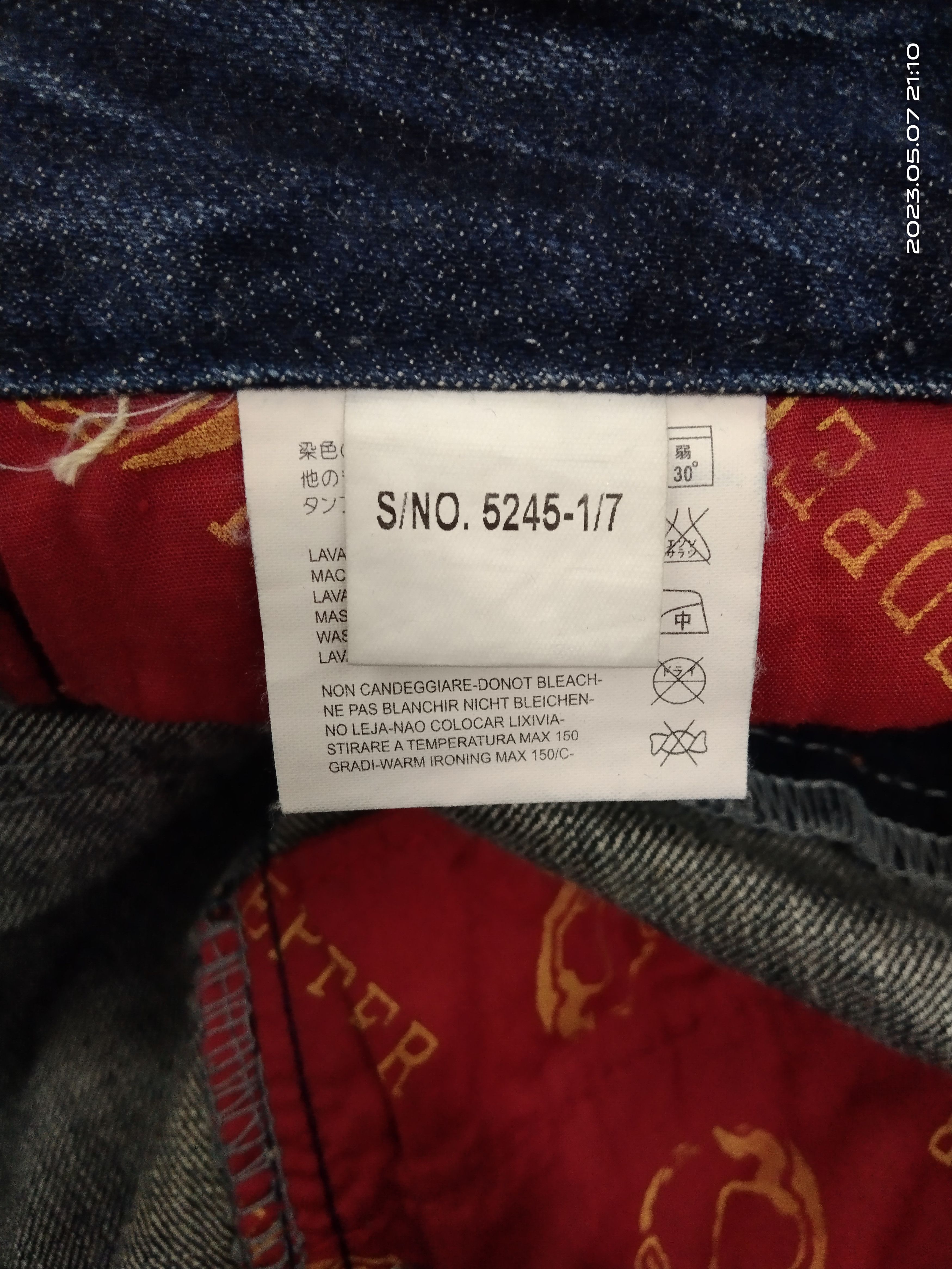 Japanese Brand FLARE SUPER SICK RUSTY RED PEPPER DENIM PANTS Size US 29 - 9 Thumbnail