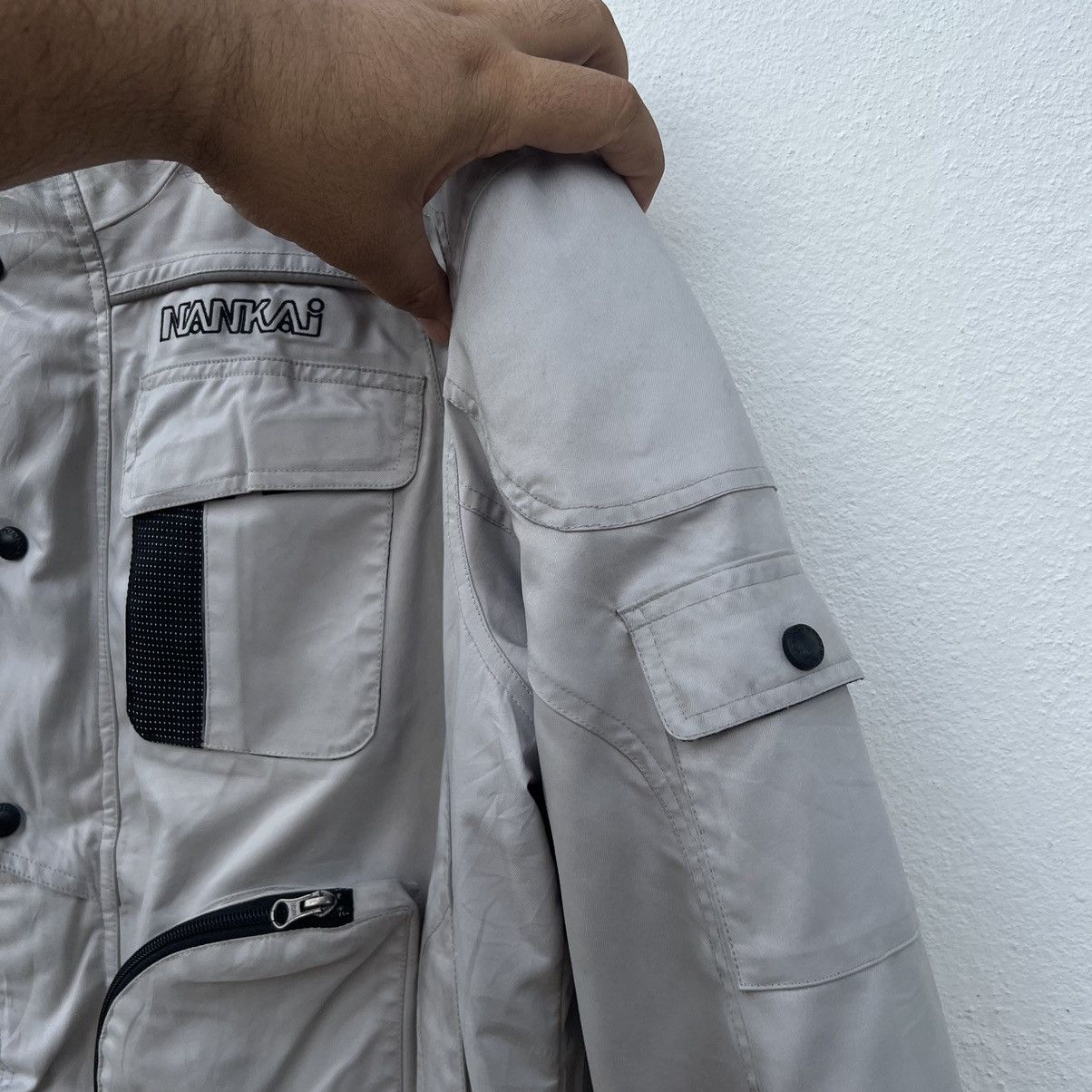 Japanese Brand VINTAGE NANKAI RACING WEAR BIG LOGO Size US L / EU 52-54 / 3 - 9 Thumbnail
