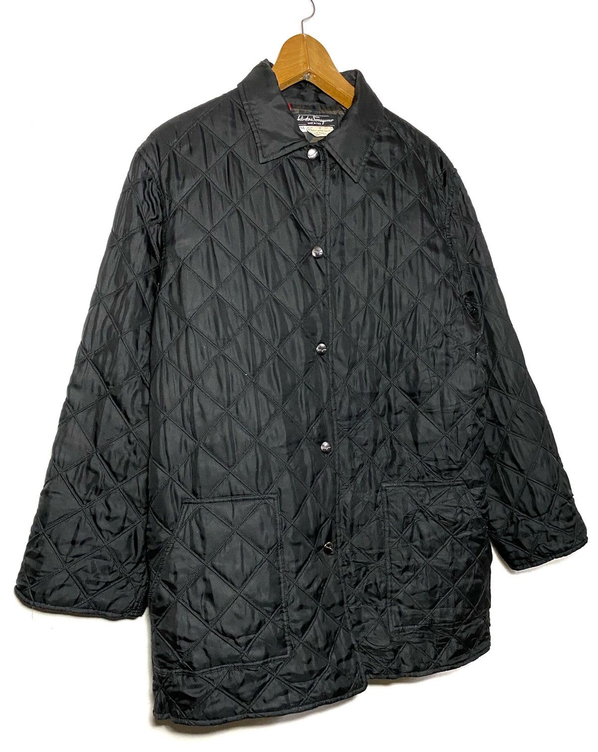 Salvatore Ferragamo Salvatore Ferragamo quilted full print light jacket Size US M / EU 48-50 / 2 - 3 Thumbnail