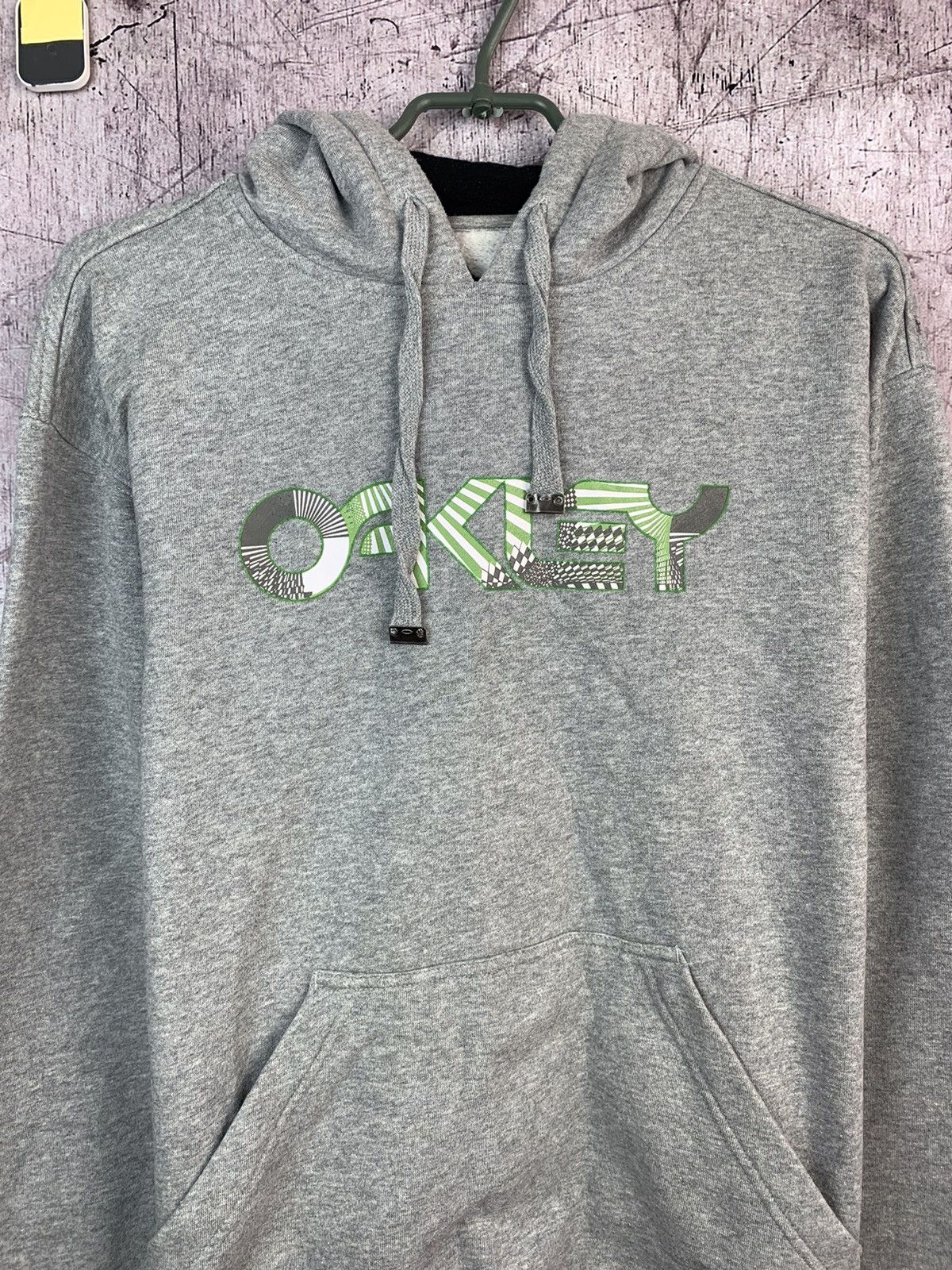Oakley Oakley Vintage Mens Big Logo Hoodie Y2K Size US M / EU 48-50 / 2 - 2 Thumbnail